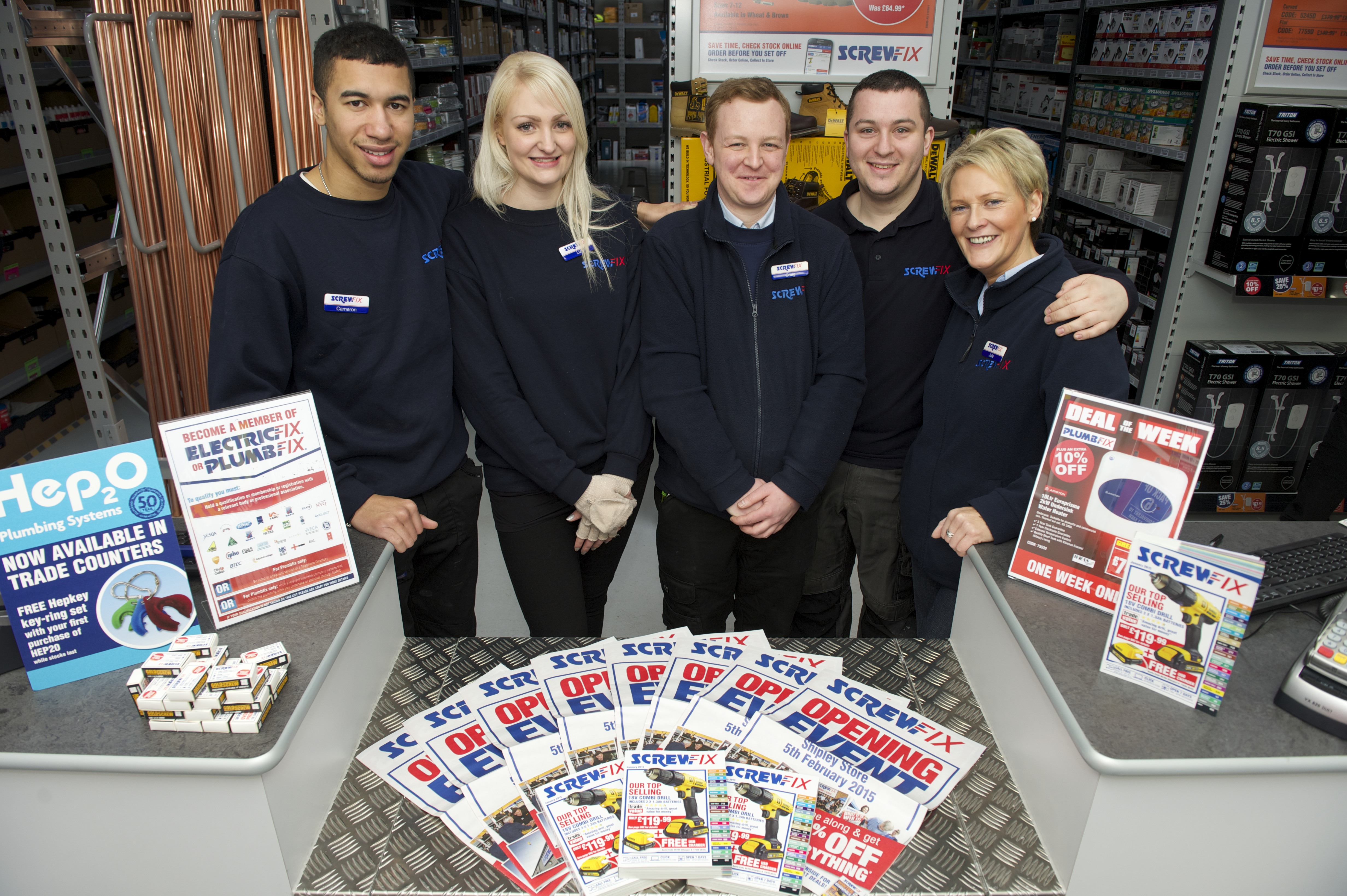 Shipley’s first Screwfix store is declared a runaway success