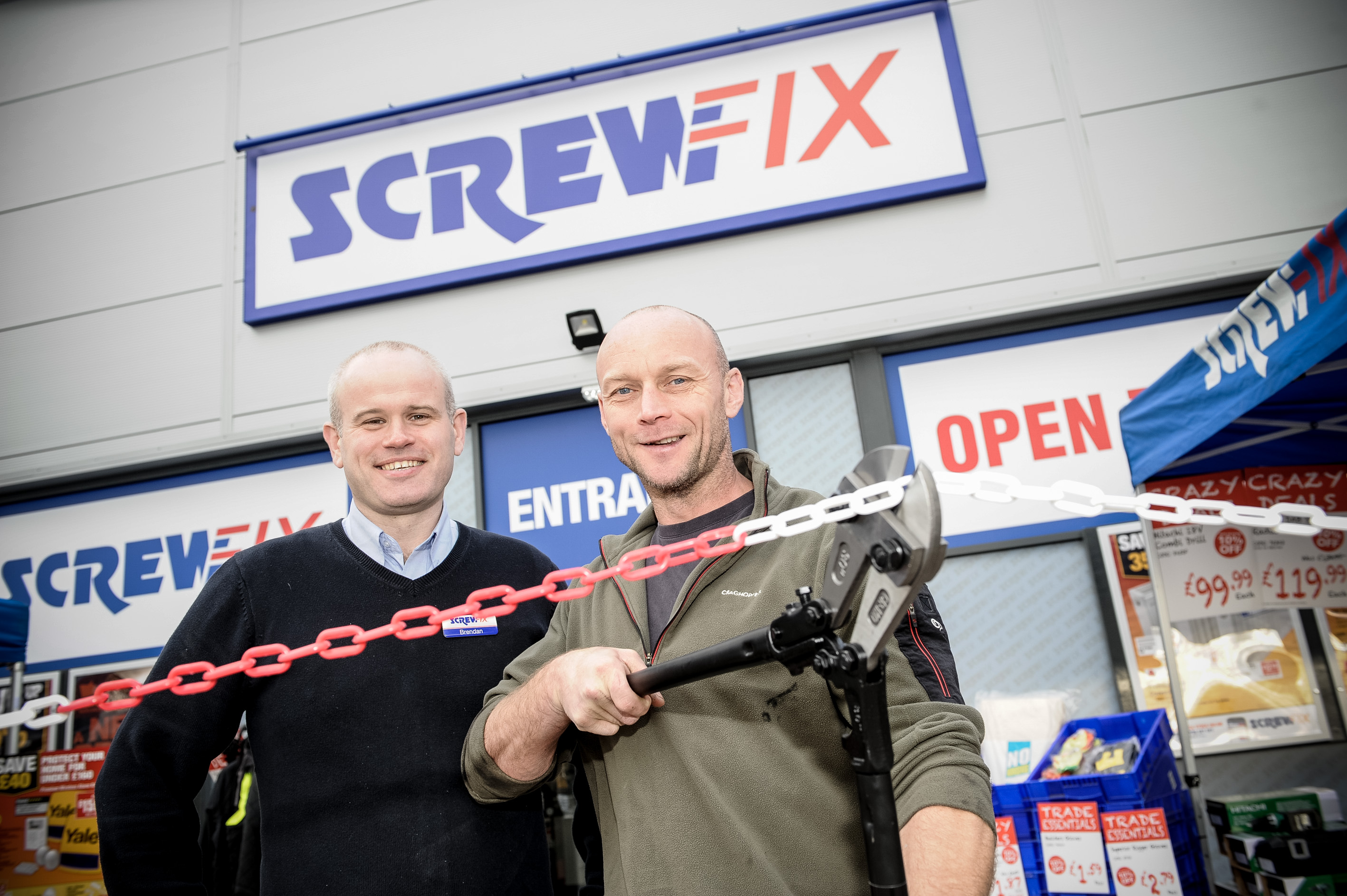 Bishop Auckland’s first Screwfix store is declared a runaway success