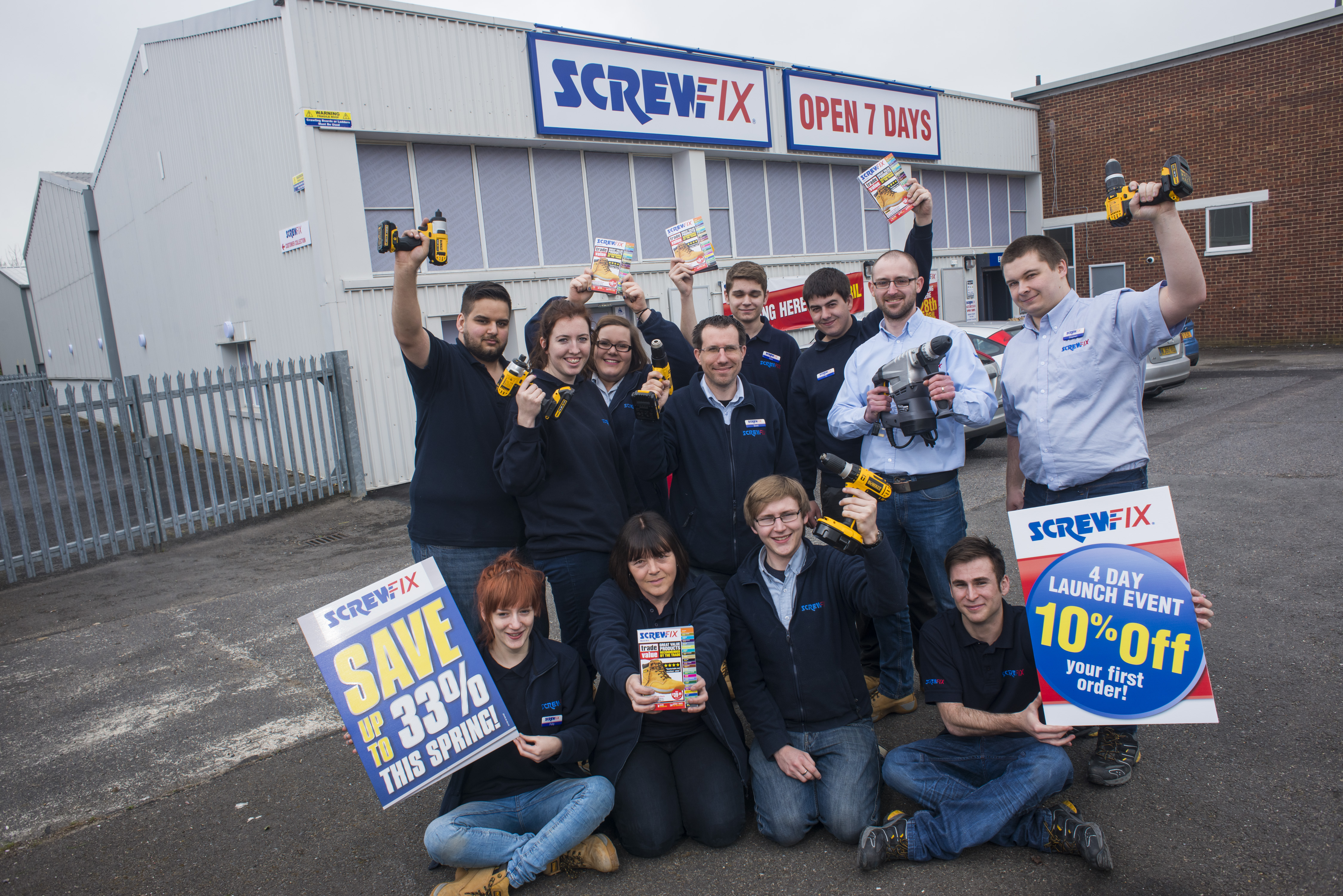 Haverhill’s first Screwfix store is declared a runaway success