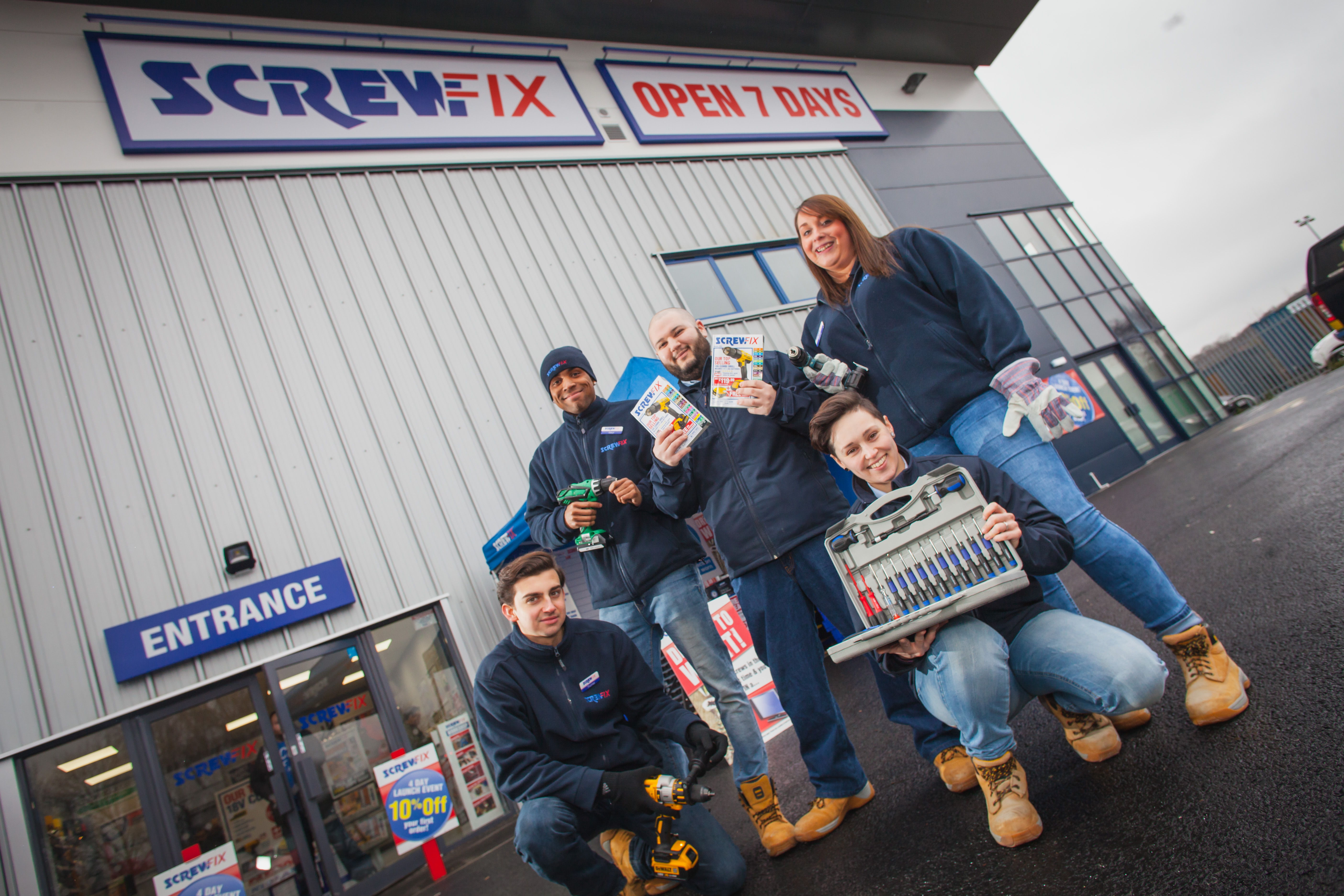 Highams Park’s first Screwfix store is declared a runaway success