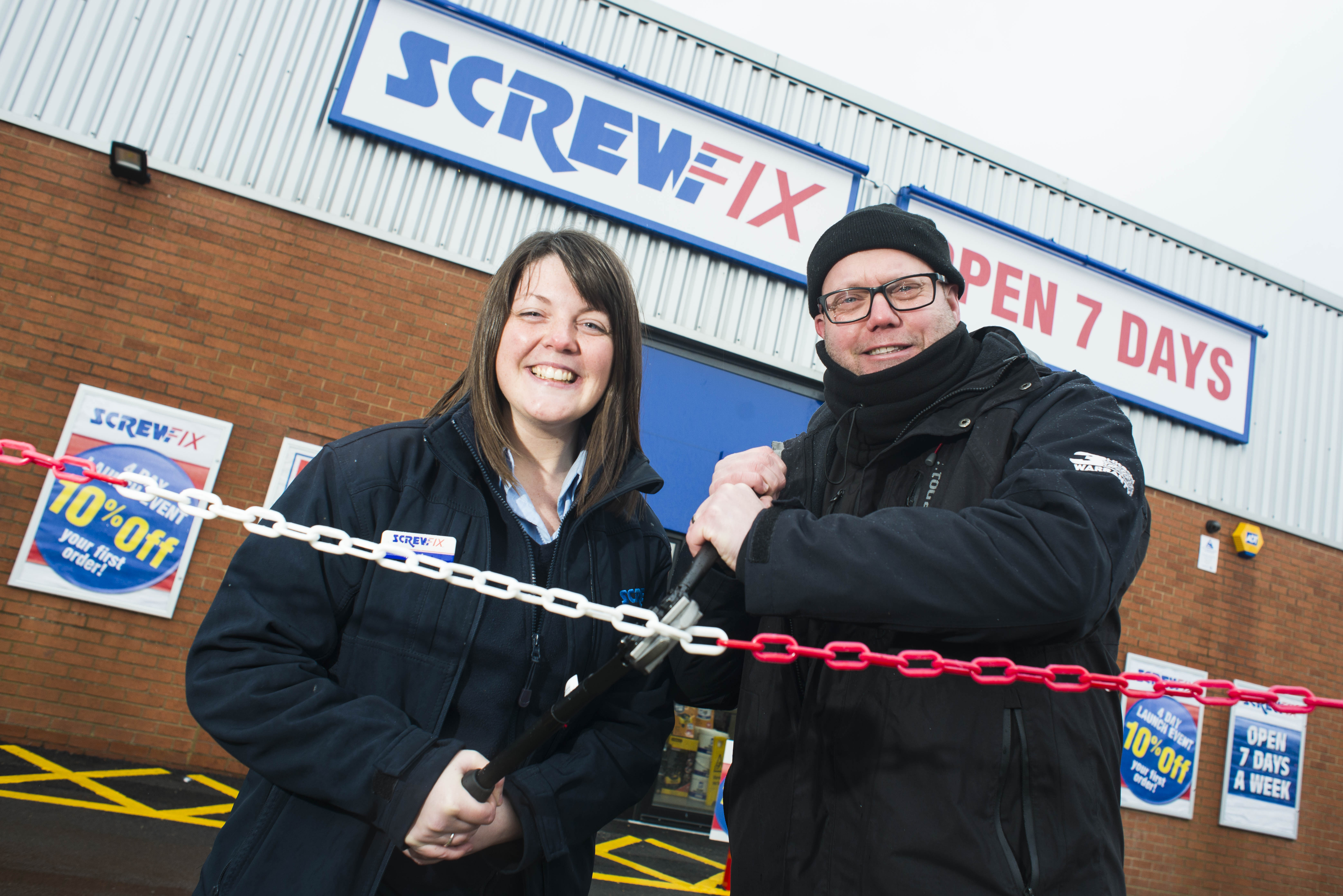 Louth’s first Screwfix store is declared a runaway success