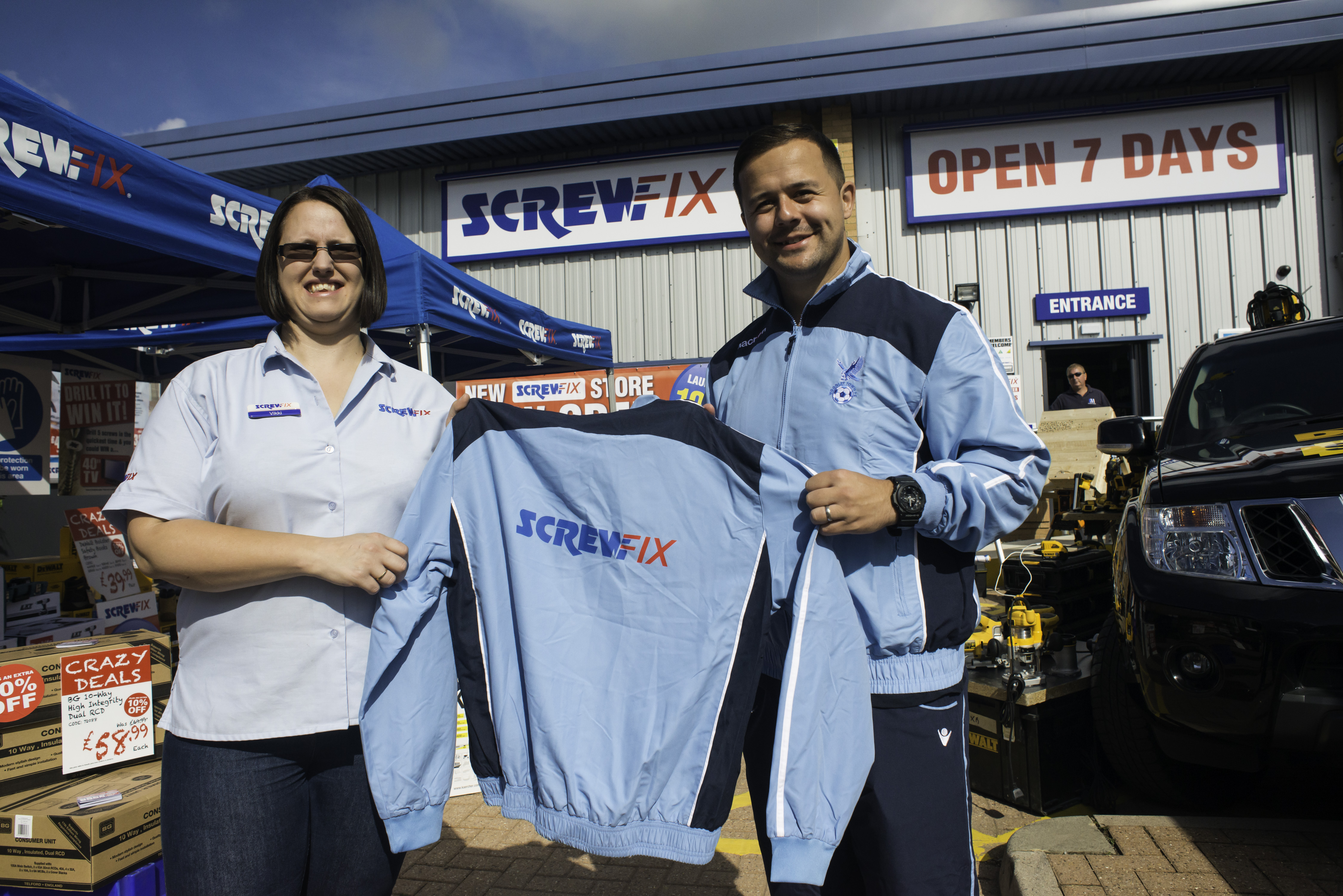 Woodley’s first Screwfix store is declared a runaway success