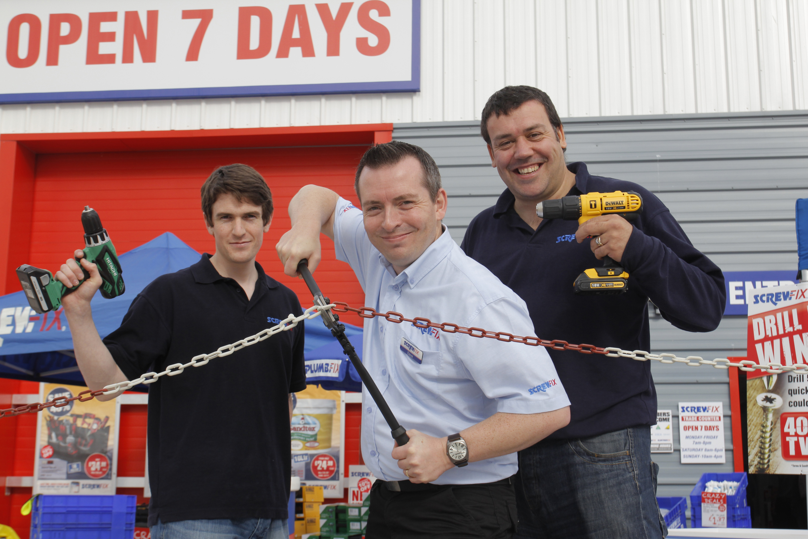 Rhyl’s first Screwfix store is declared a runaway success