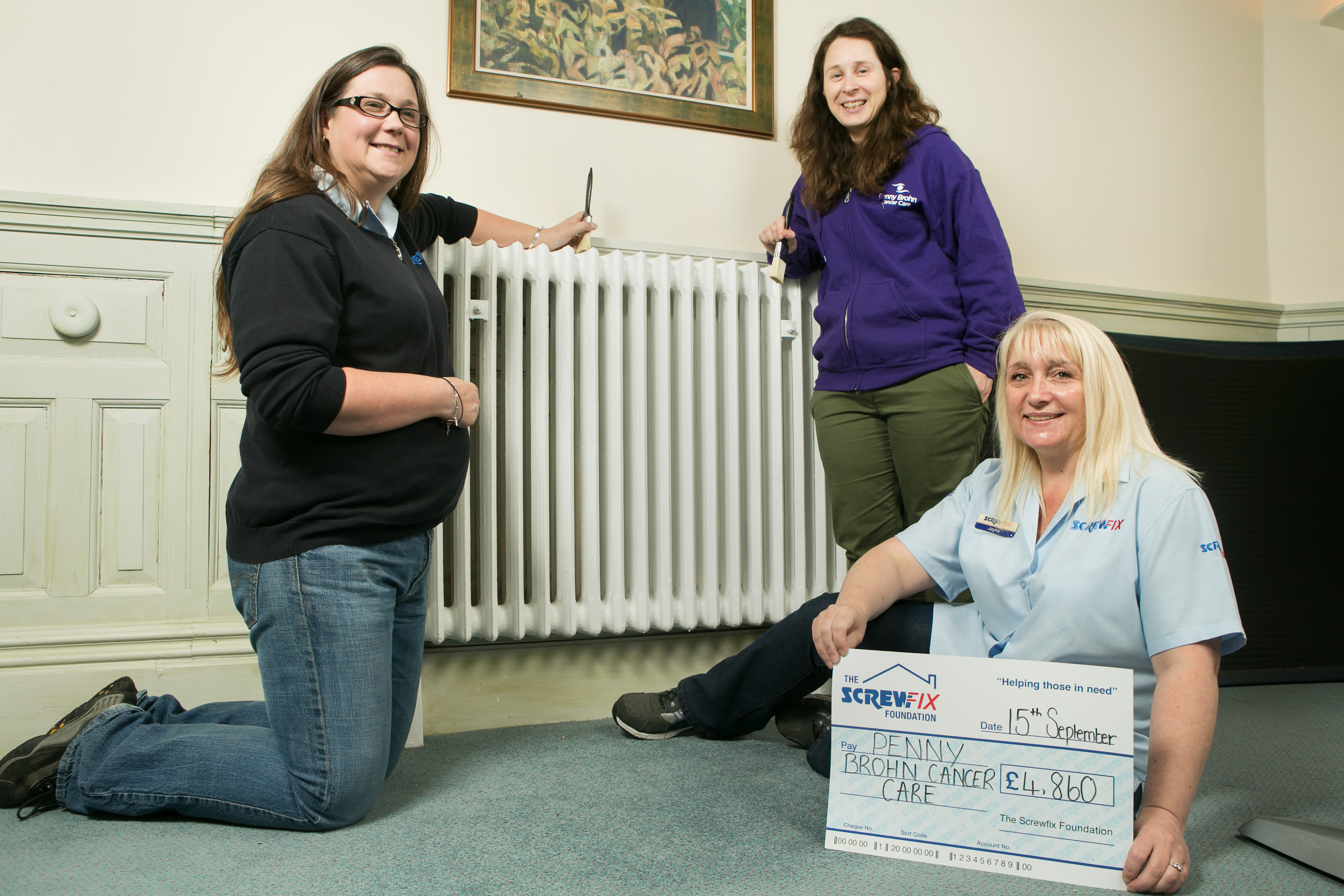 Bristol based charity gets a helping hand from the Screwfix Foundation