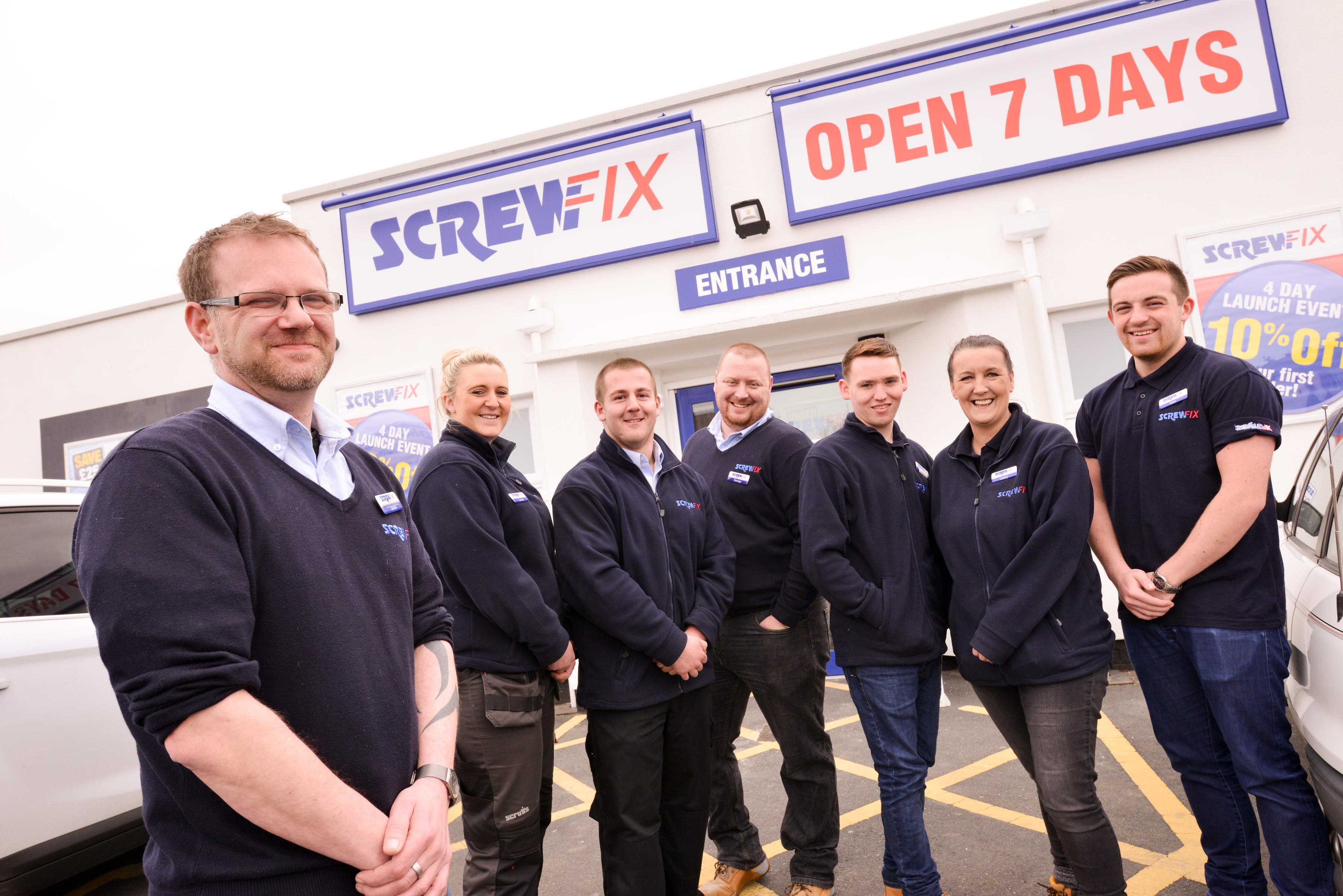 Blackpool’s second Screwfix store is declared a runaway success