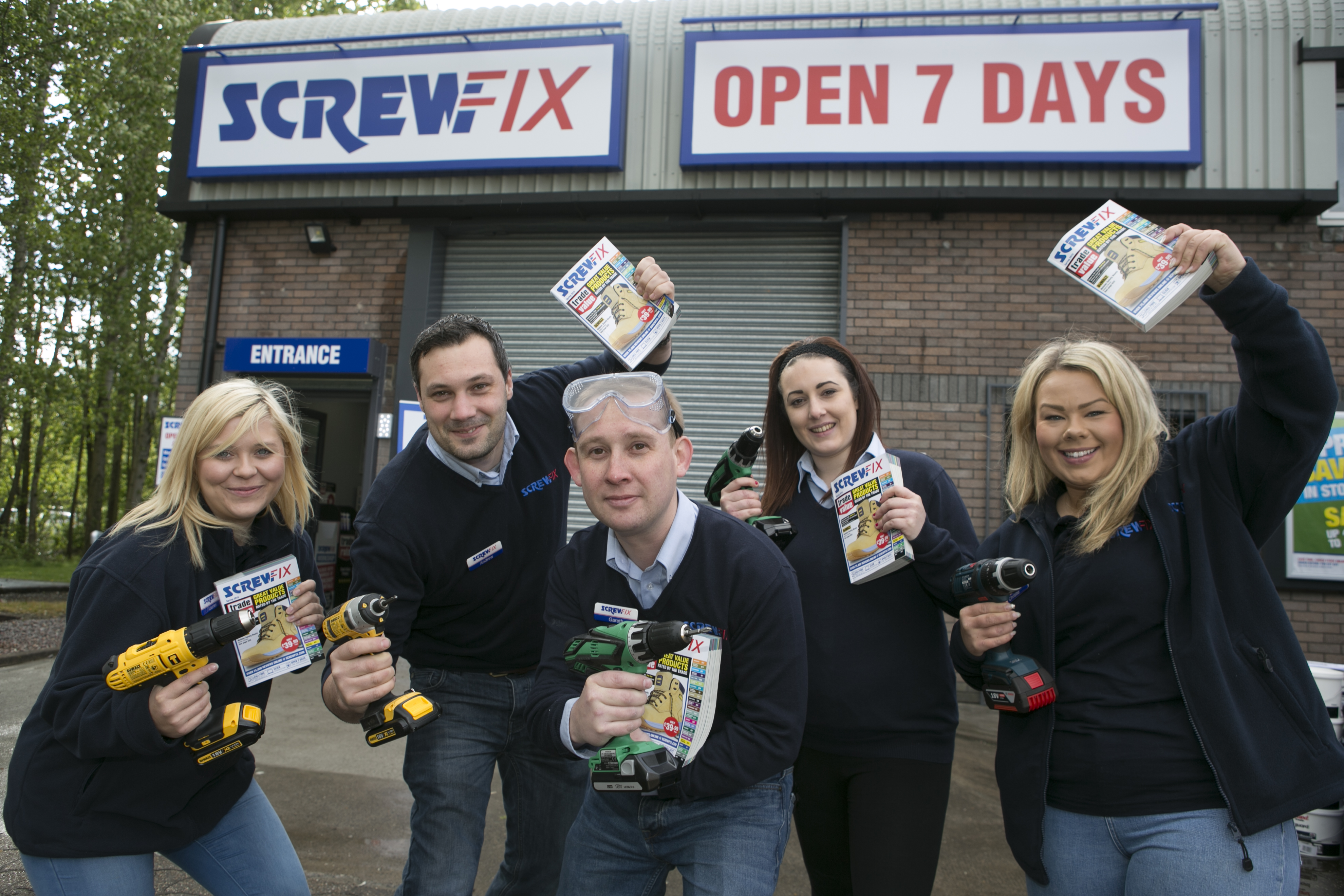 Aberdare’s first Screwfix store is declared a runaway success