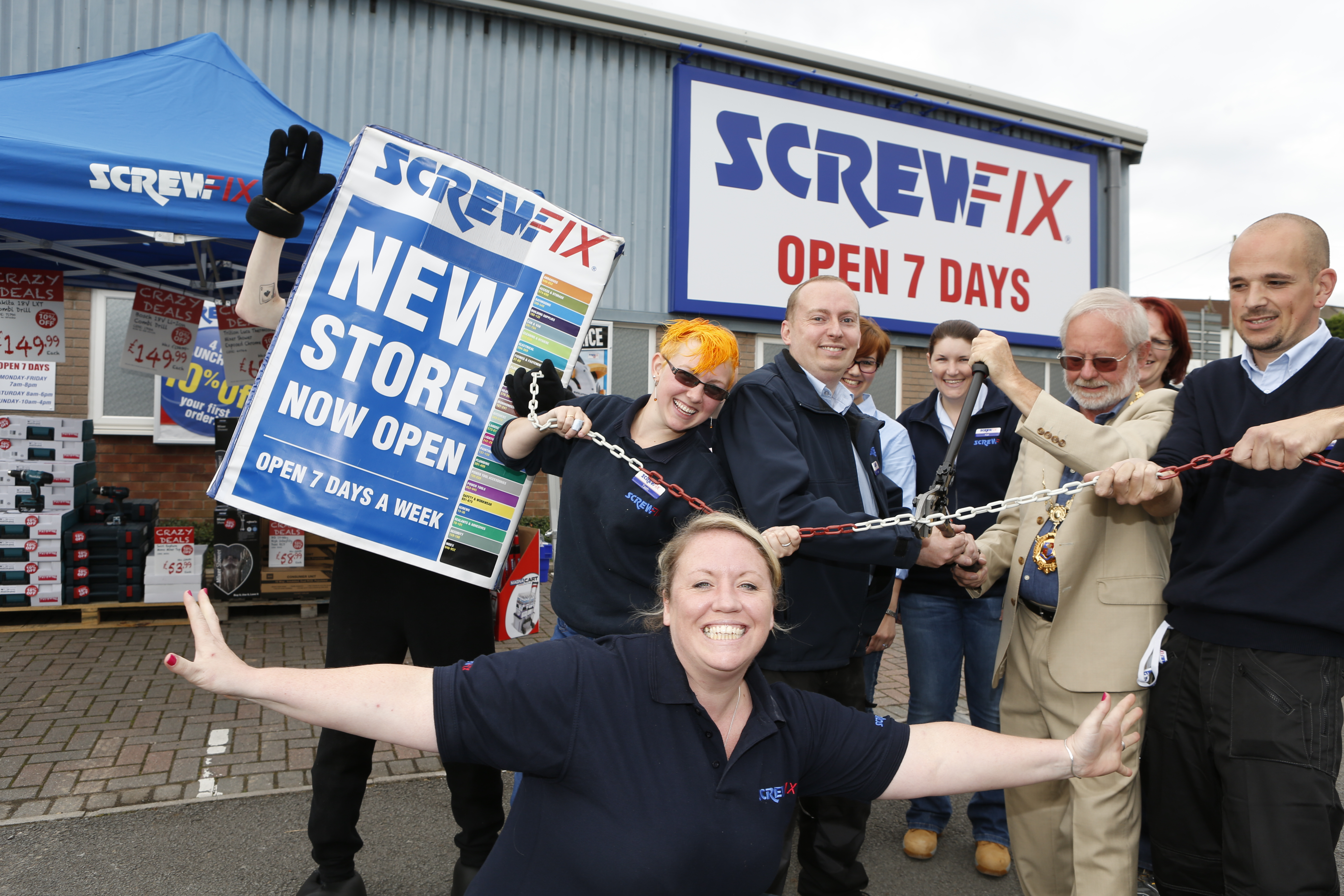 Two new Screwfix stores in South Wales declared as runaway successes
