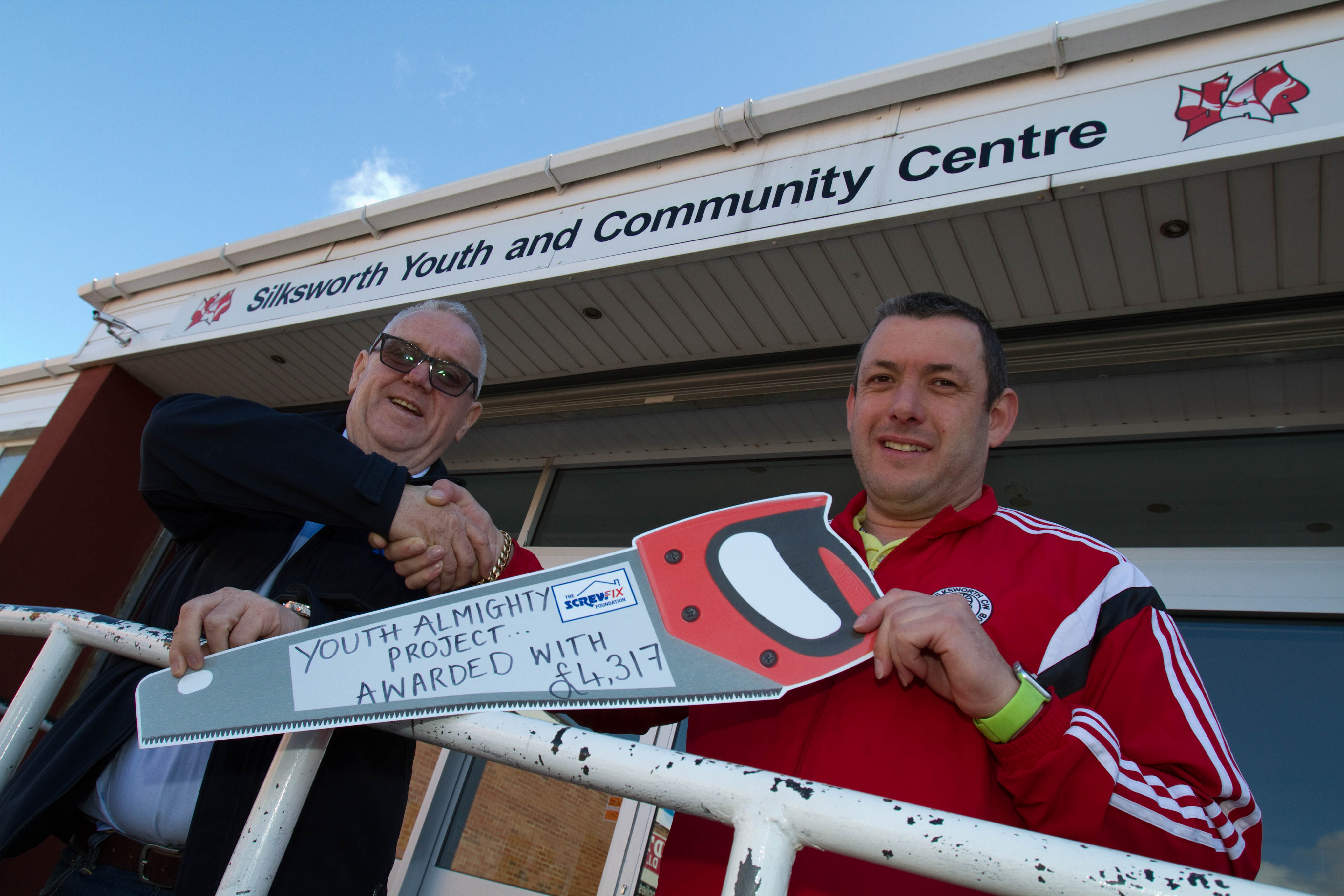 Sunderland based charity gets a helping hand from the Screwfix Foundation