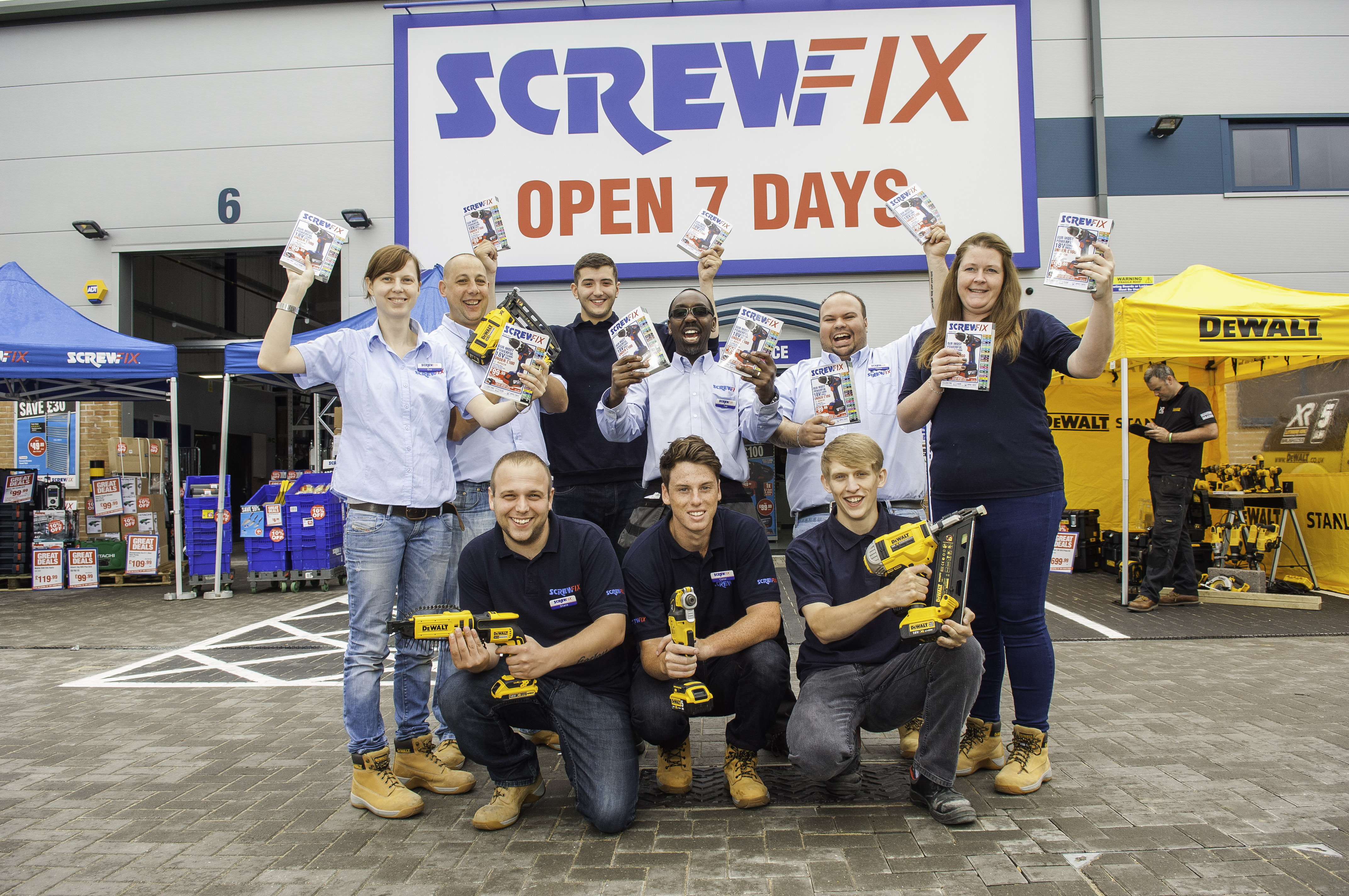 Redhill’s first Screwfix store is declared a runaway success