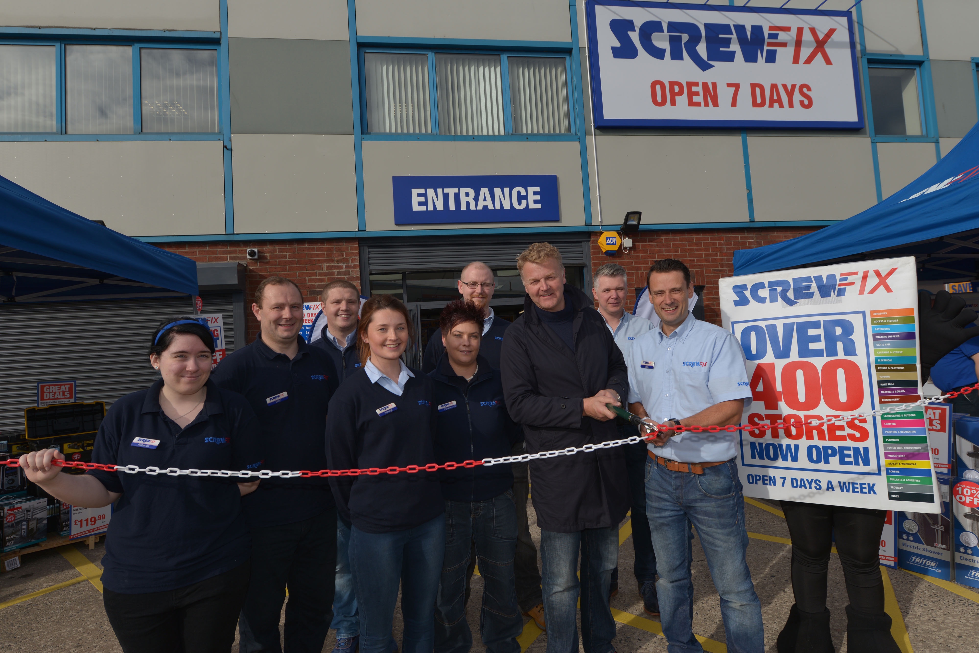 Belfast’s second Screwfix store is declared a runaway success