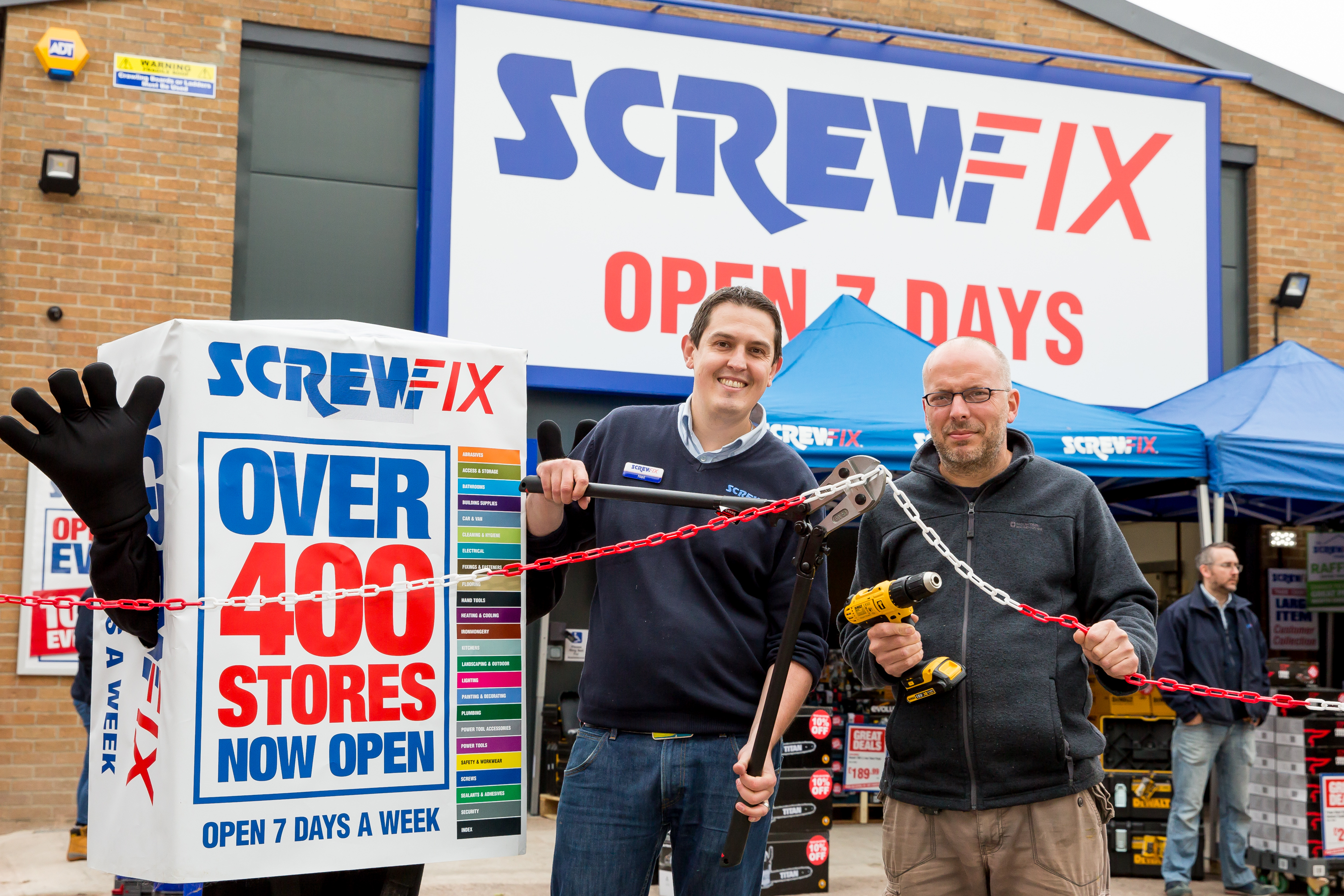 Taunton’s second Screwfix store is declared a runaway success