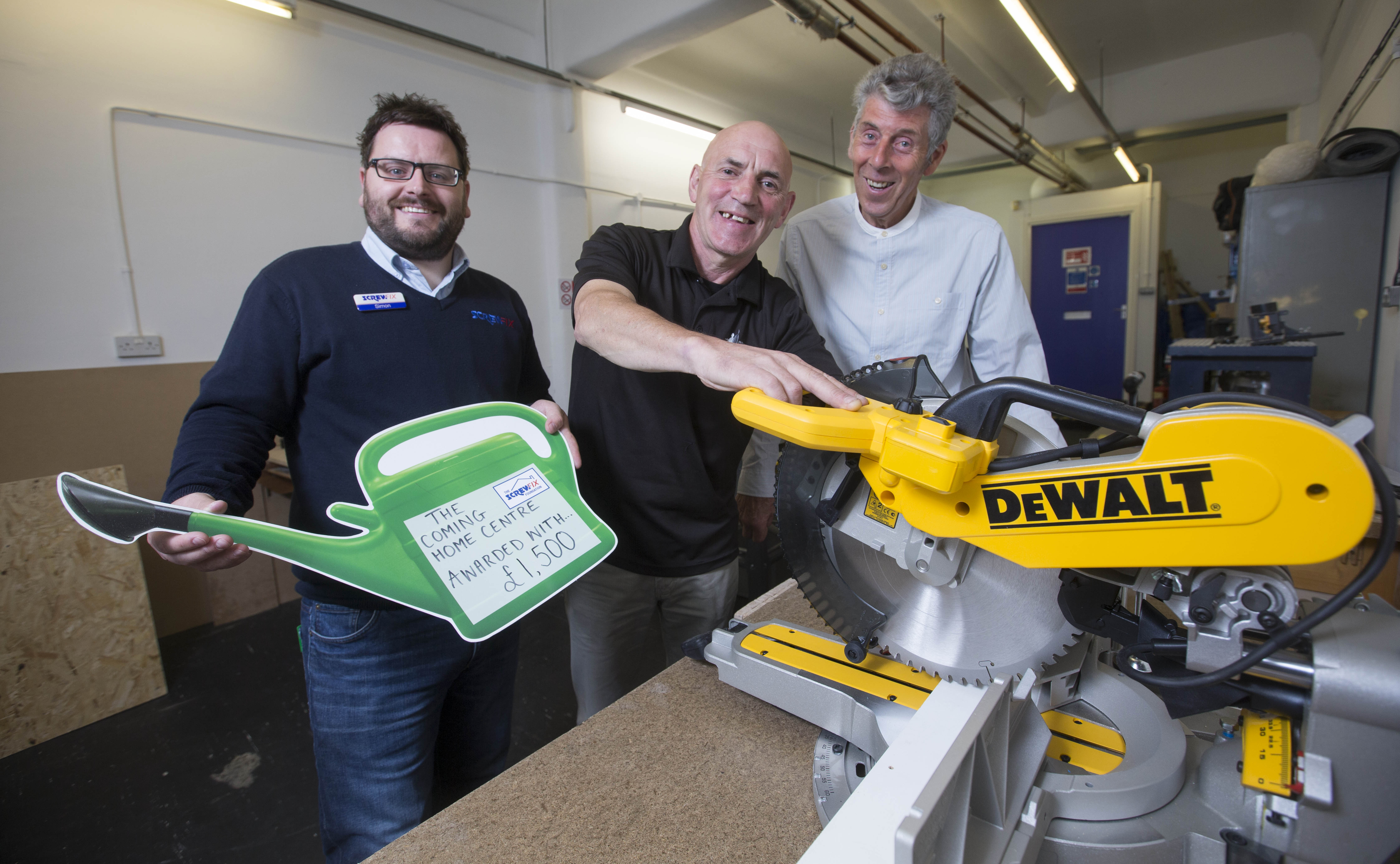 Glasgow based charity gets a helping hand from The Screwfix Foundation
