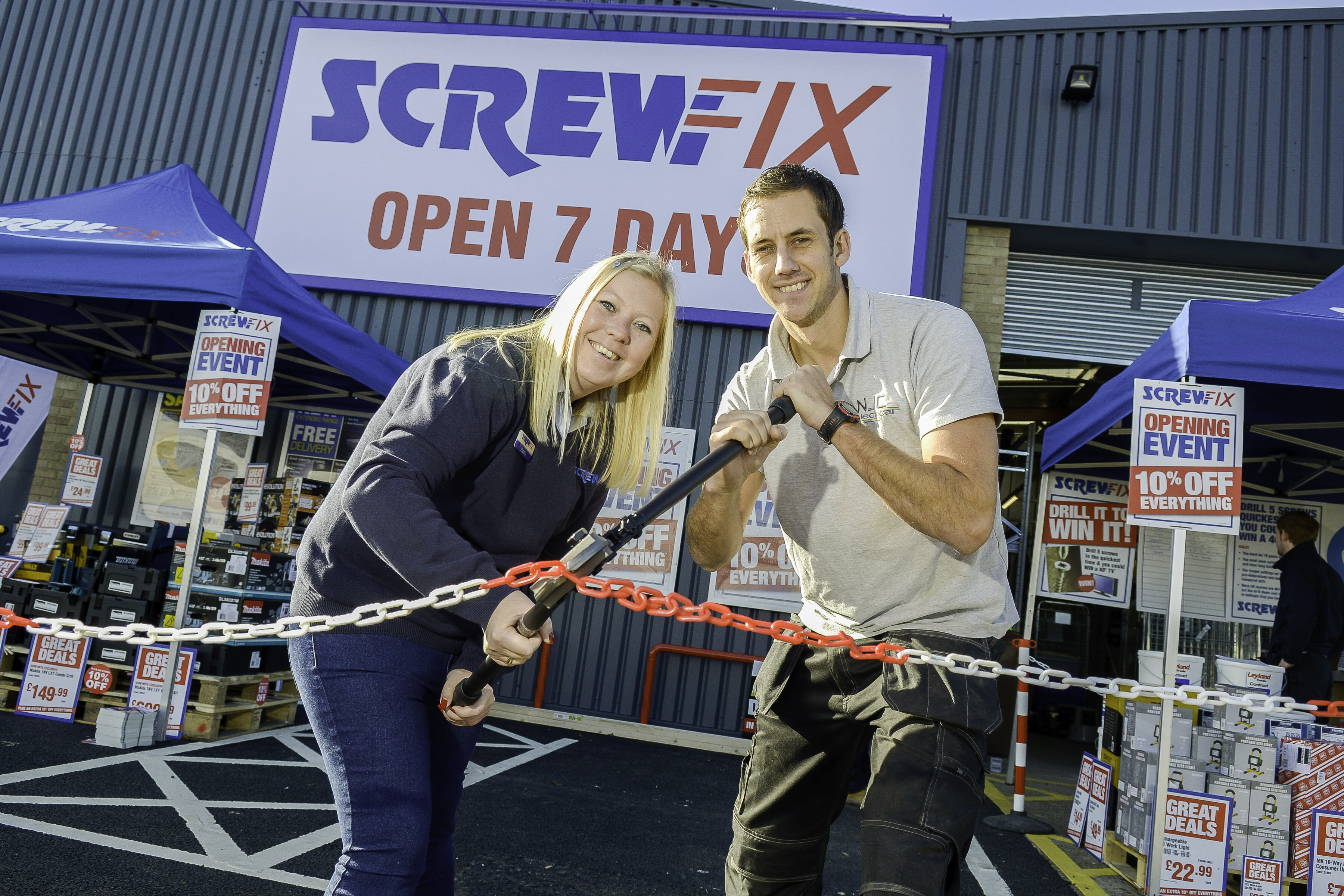 Ipswich’s second Screwfix store is declared a runaway success