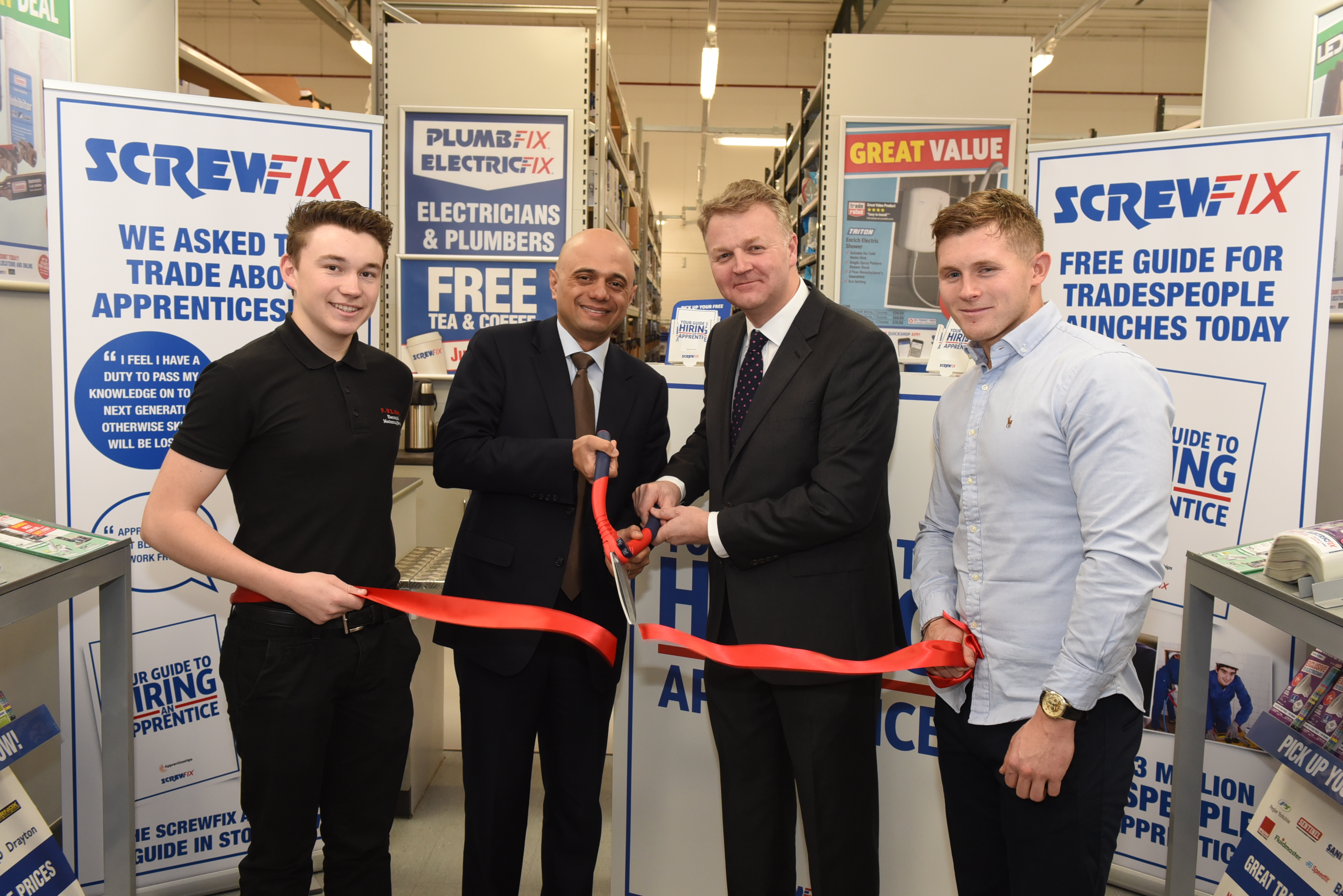 Apprentice electrician from Ilminster joins Business Secretary for launch of apprentice guide