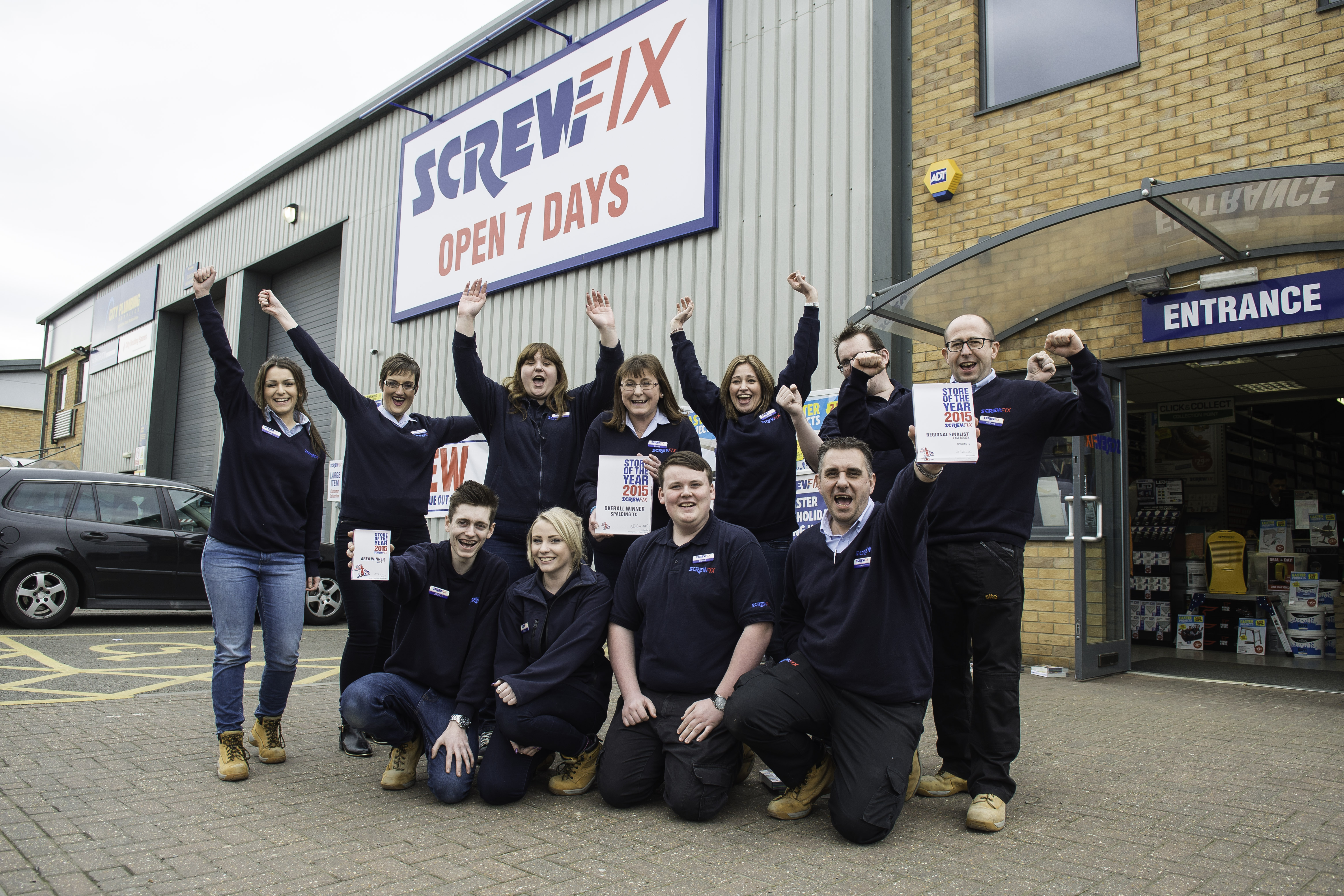 Spalding Screwfix store is best in the UK