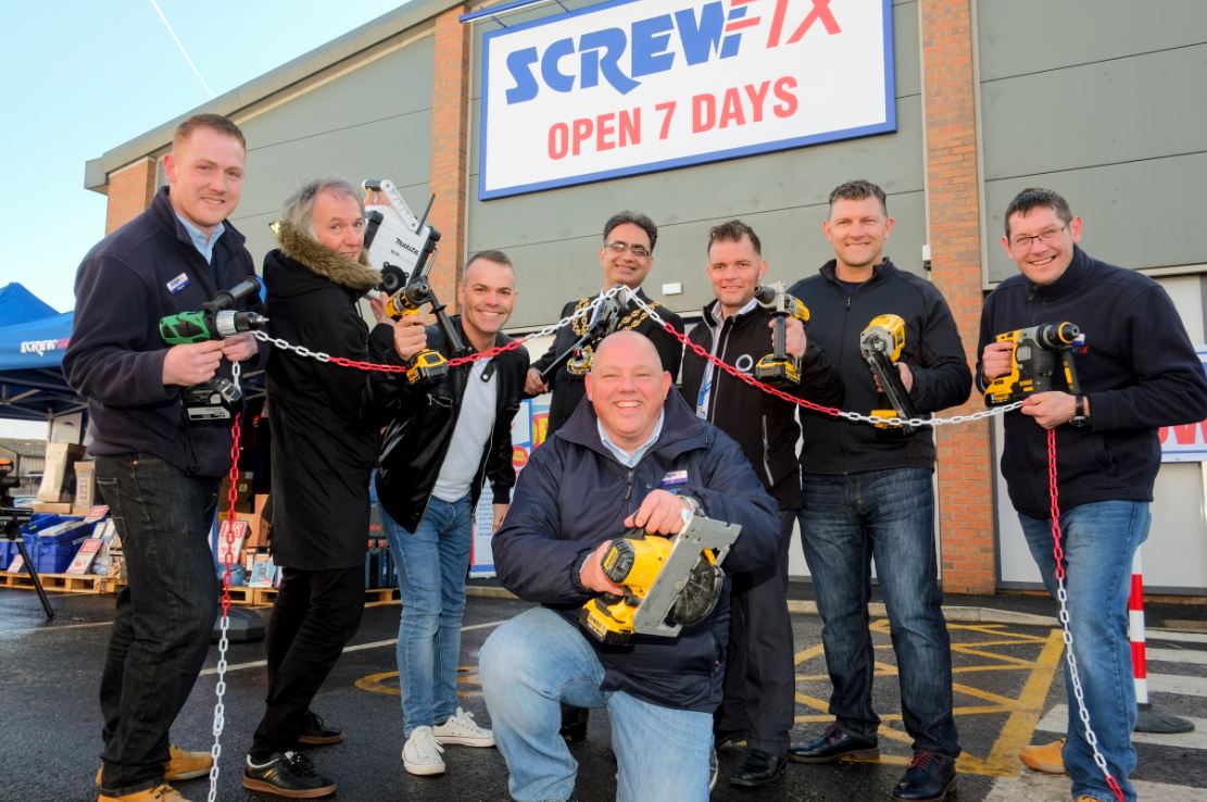 Oldham’s second Screwfix store is declared a runaway success