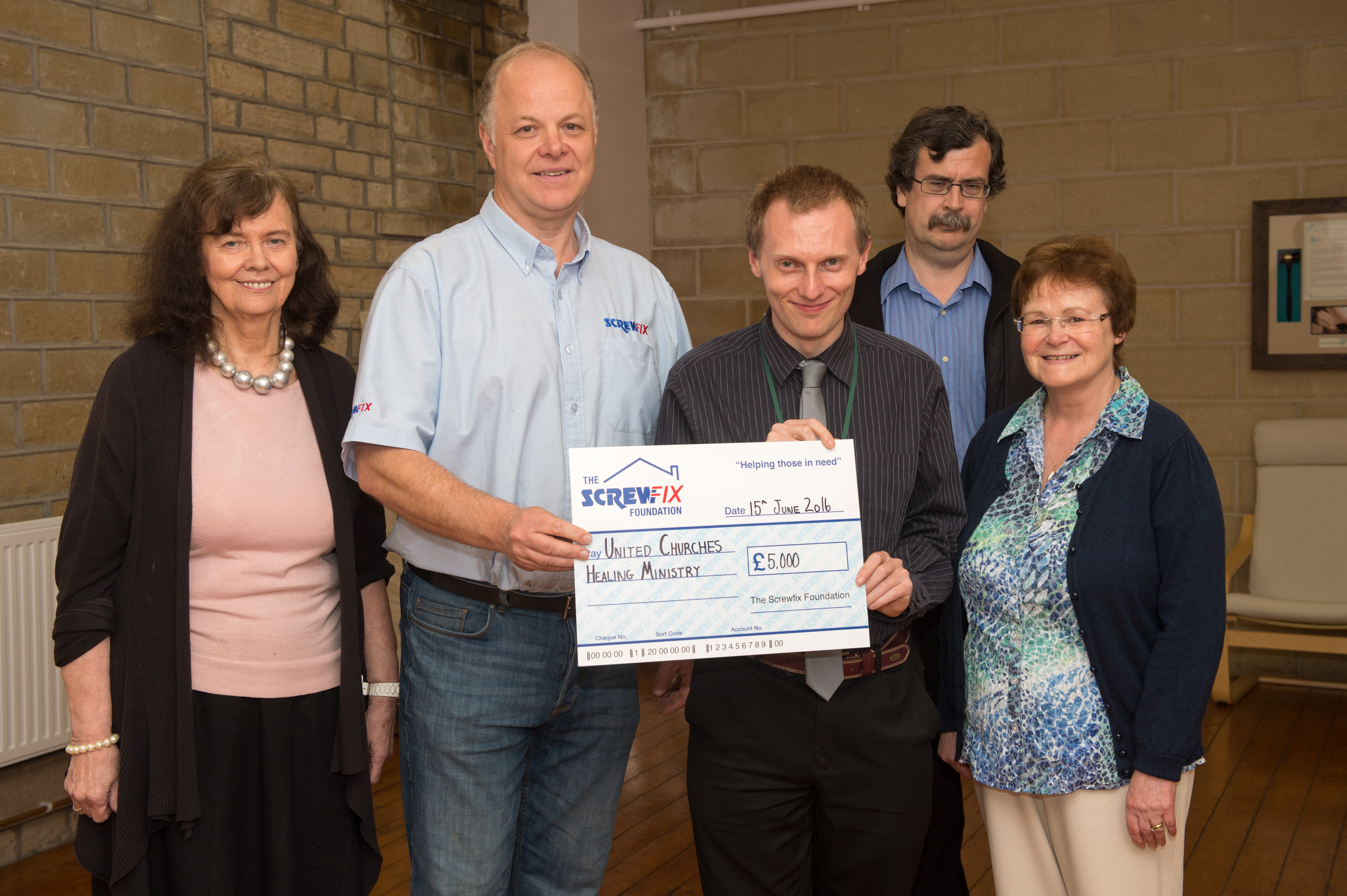 Huddersfield based charity gets a helping hand from the Screwfix Foundation