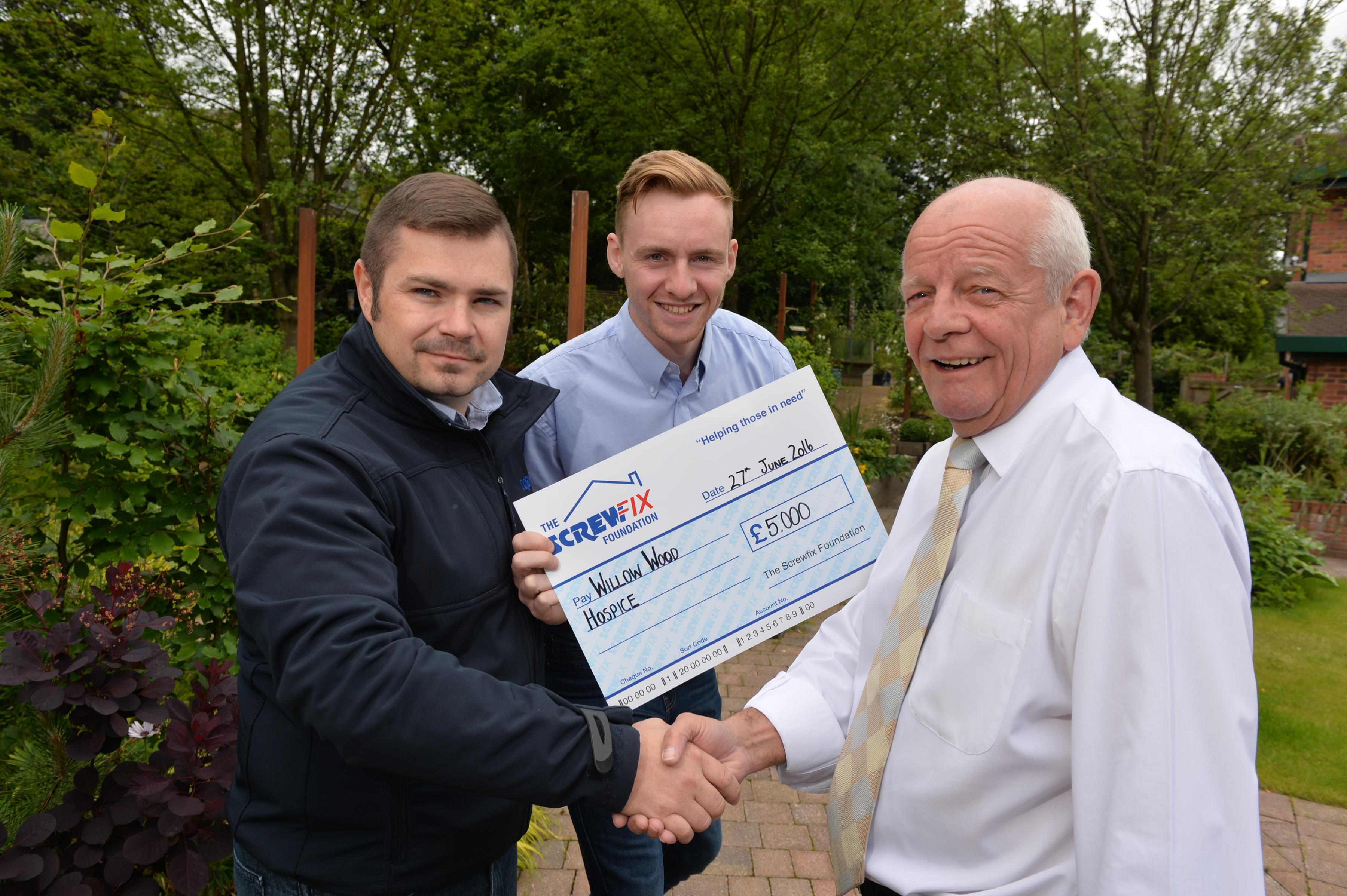 Ashton-Under-Lyne based charity gets a helping hand from the Screwfix Foundation