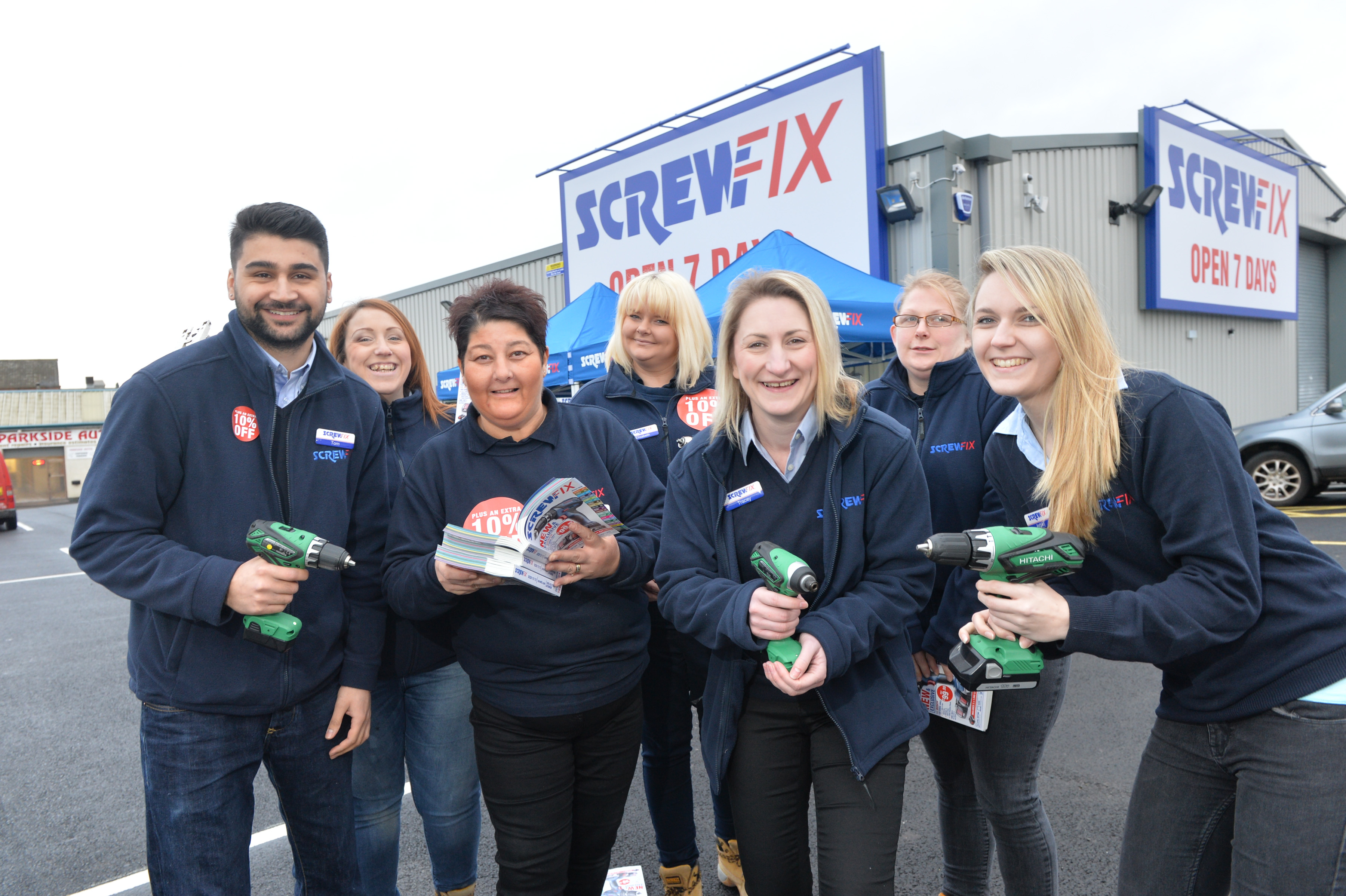 Wednesbury’s first Screwfix store is declared a runaway success
