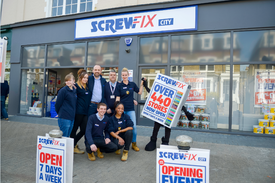 Fulham’s first Screwfix City store is declared a runaway success