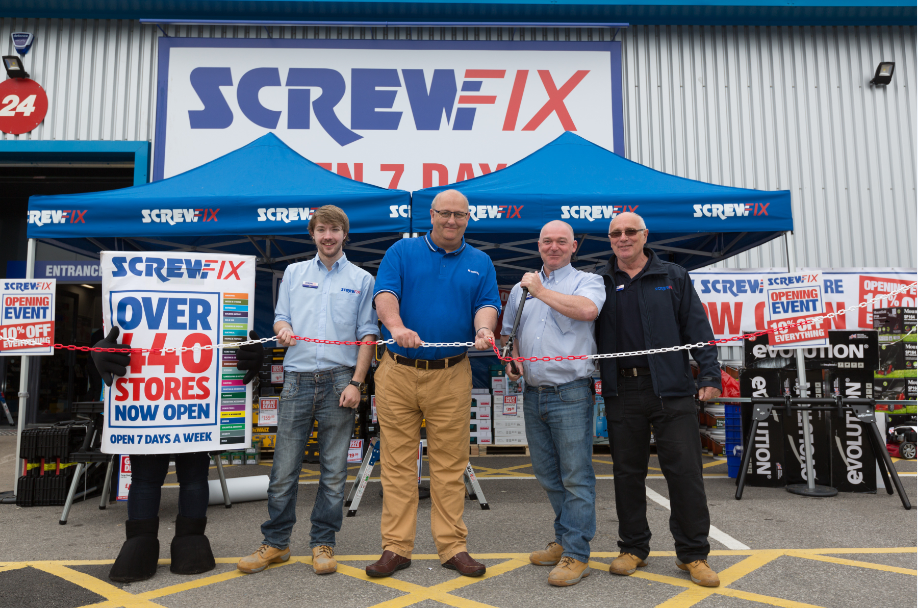 Port Talbot’s first Screwfix store is declared a runaway success