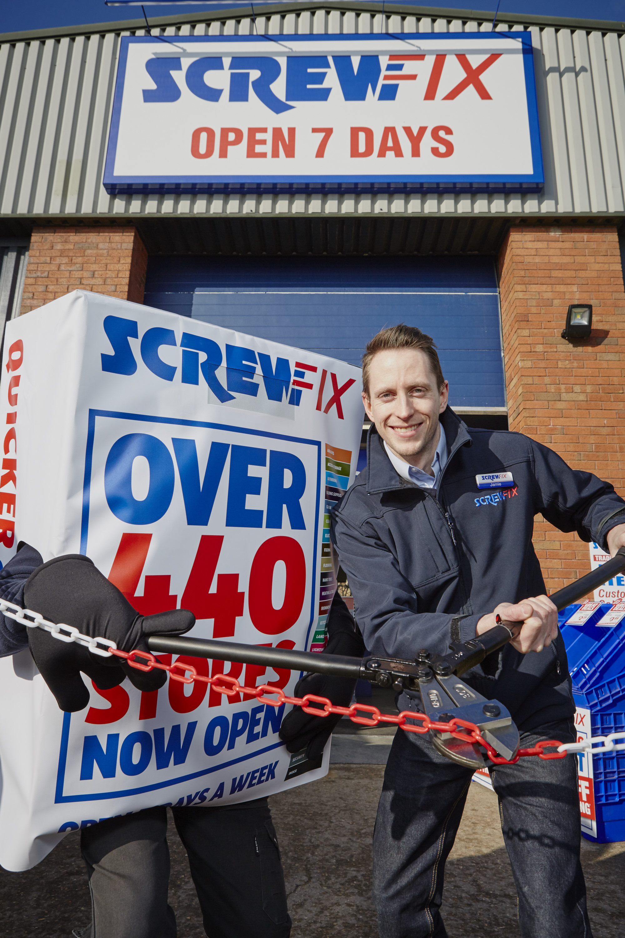 Dunstable’s first Screwfix store is declared a runaway success