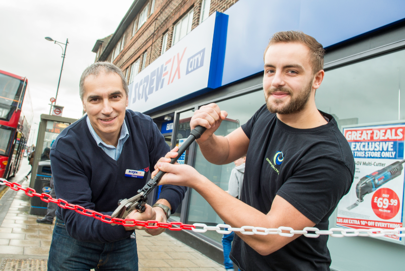 Welling’s first Screwfix City store is declared a runaway success