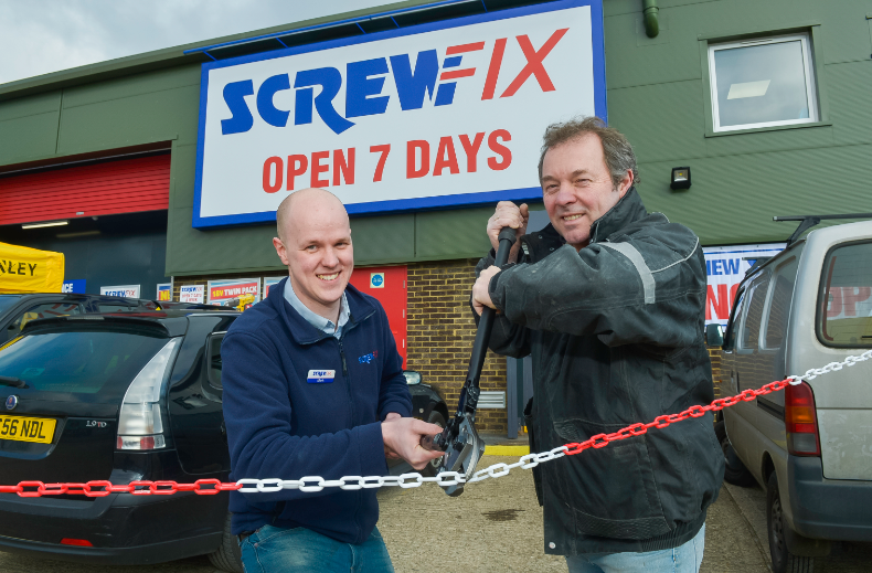 Ayr’s first Screwfix store is declared a runaway success