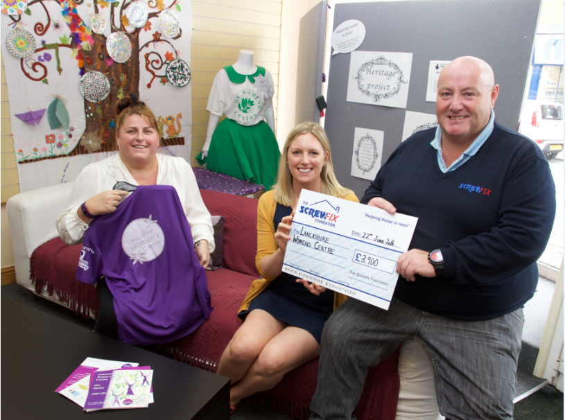 Accrington Based Charity gets a helping hand from the Screwfix Foundation