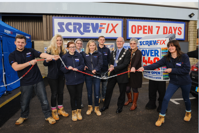 Thornbury’s first Screwfix store is declared a runaway success