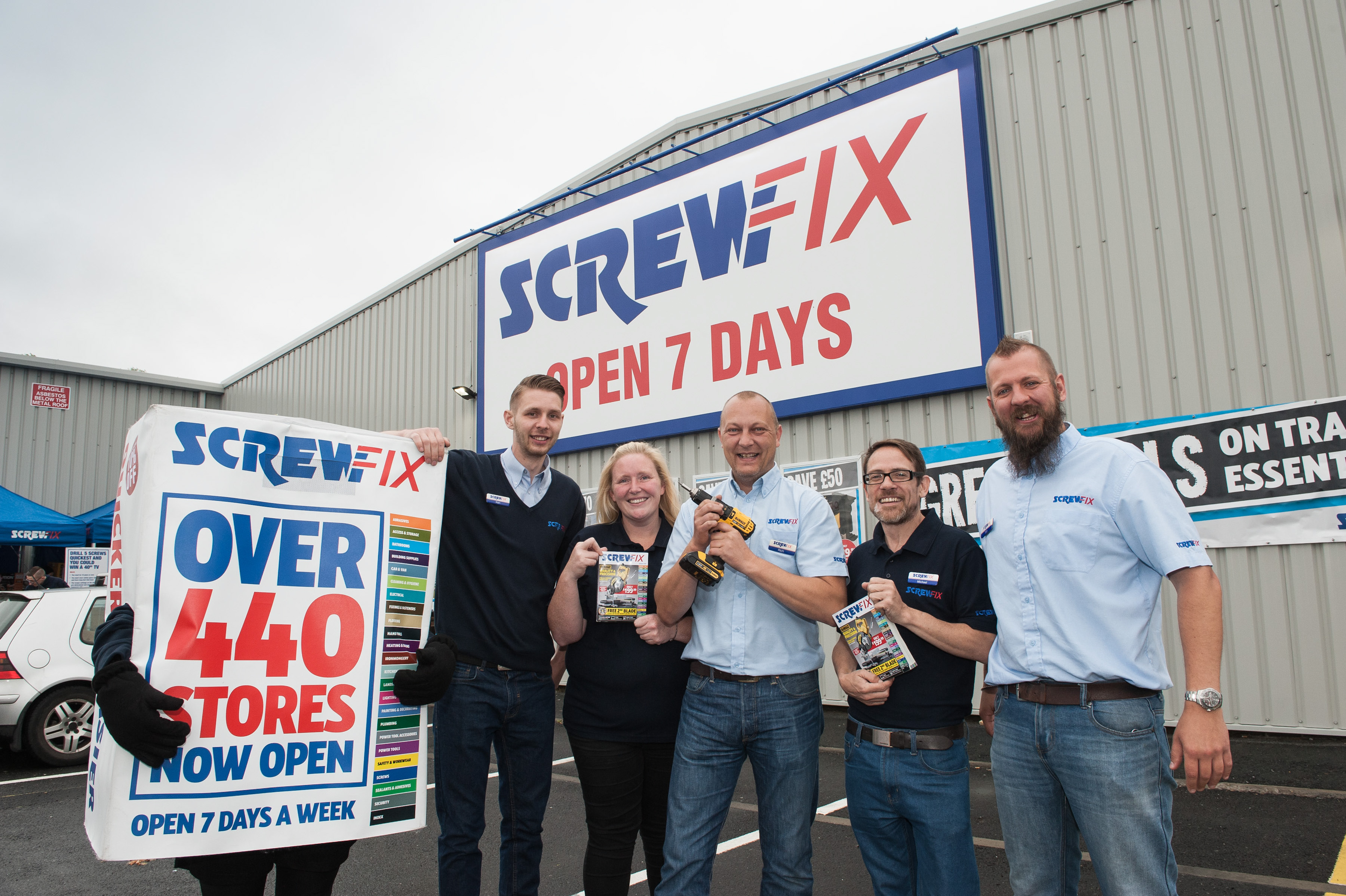 Newcastle’s third Screwfix store is declared a runaway success