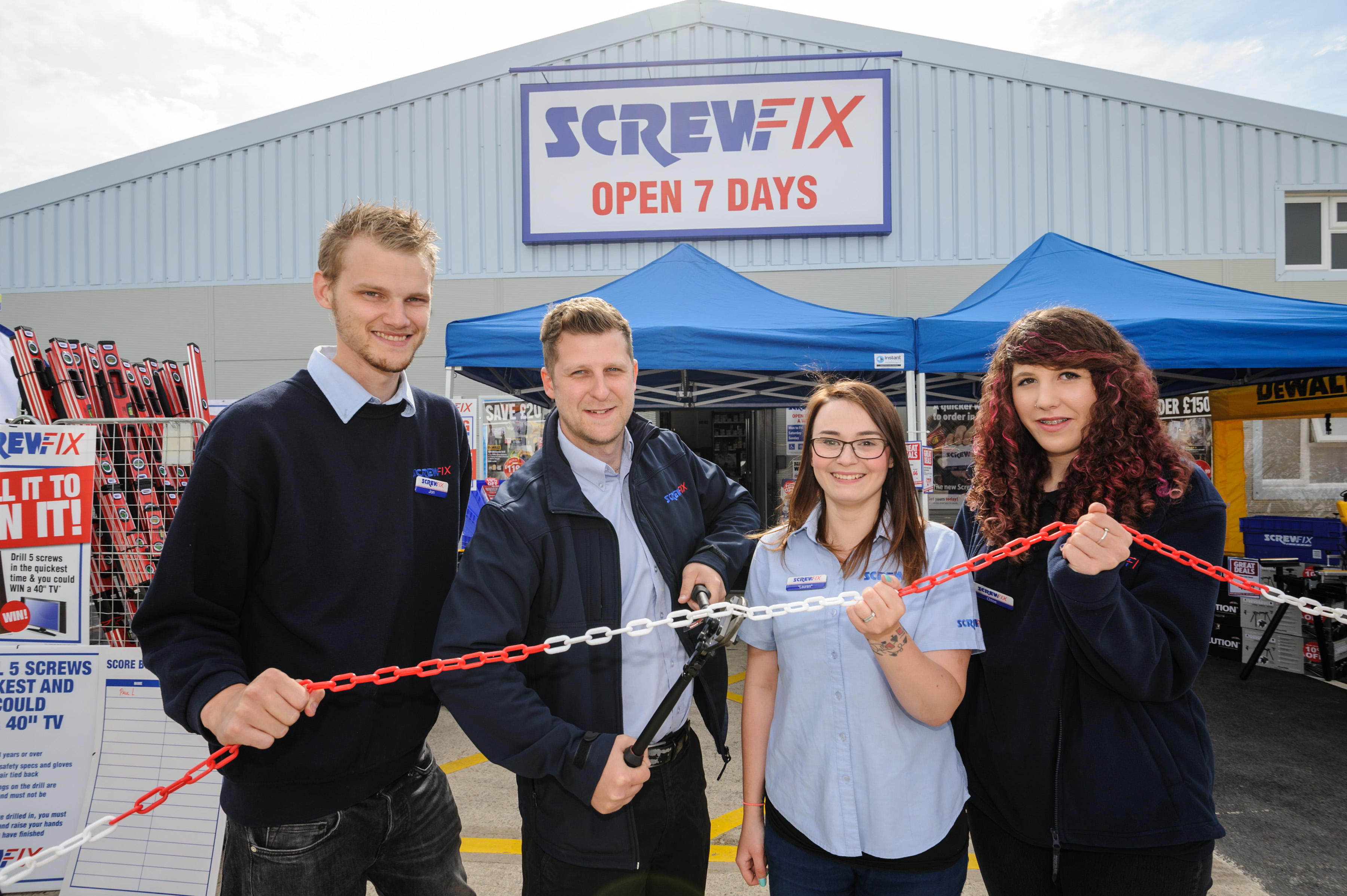 Faringdon’s first Screwfix store is declared a runaway success