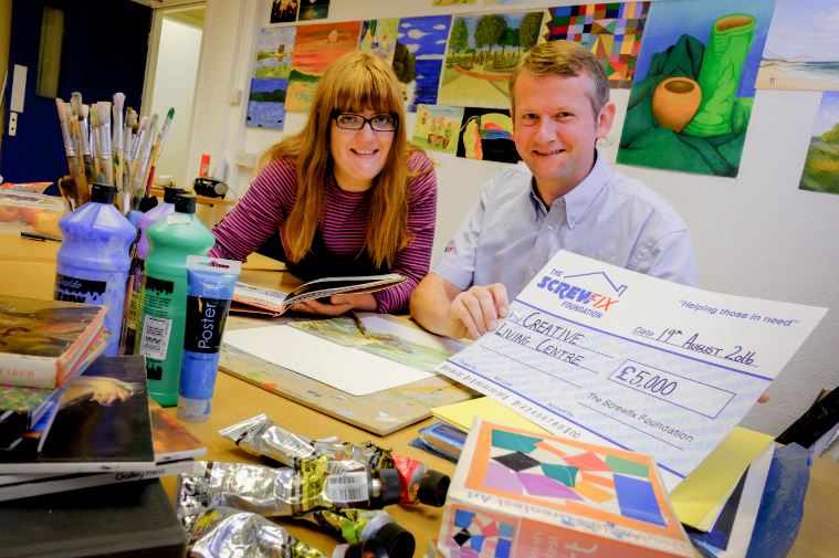 Prestwich based charity gets a helping hand from the Screwfix Foundation