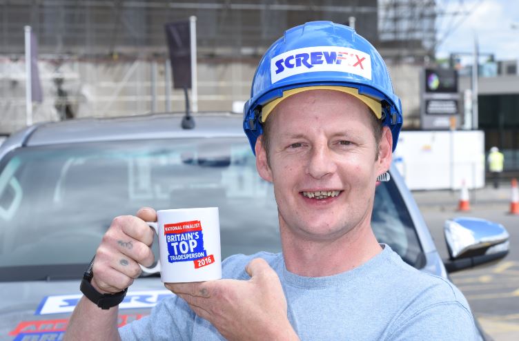 Plumbing and Heating Engineer from Bishop’s Stortford is highly commended in Screwfix’s search for Britain’s Top Tradesperson 2016