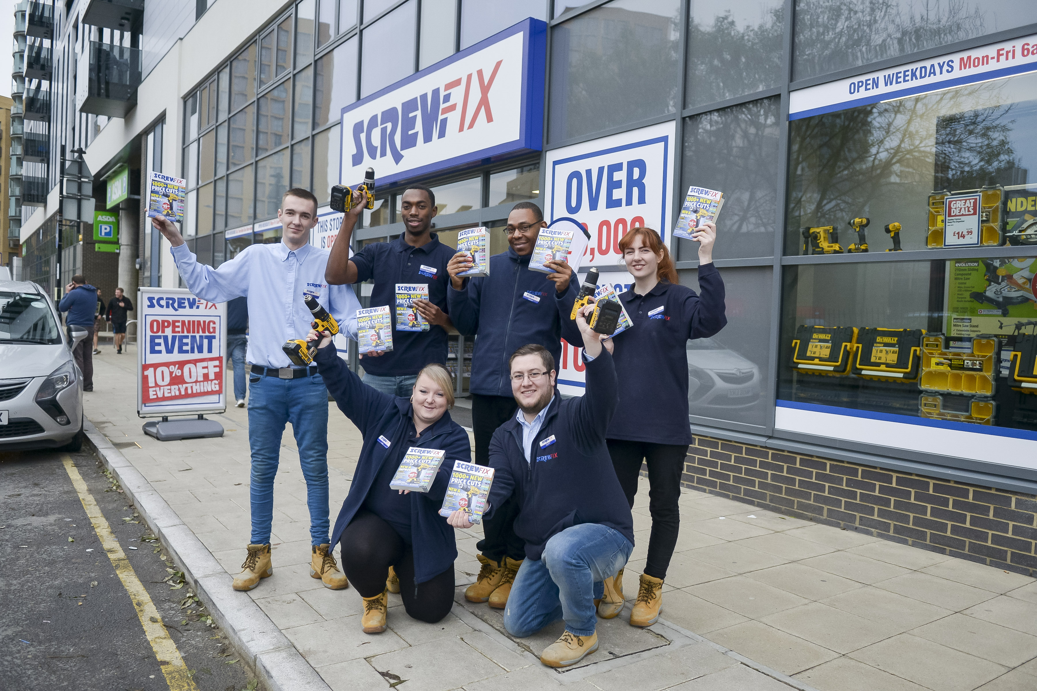 Screwfix opens its doors in Lewisham