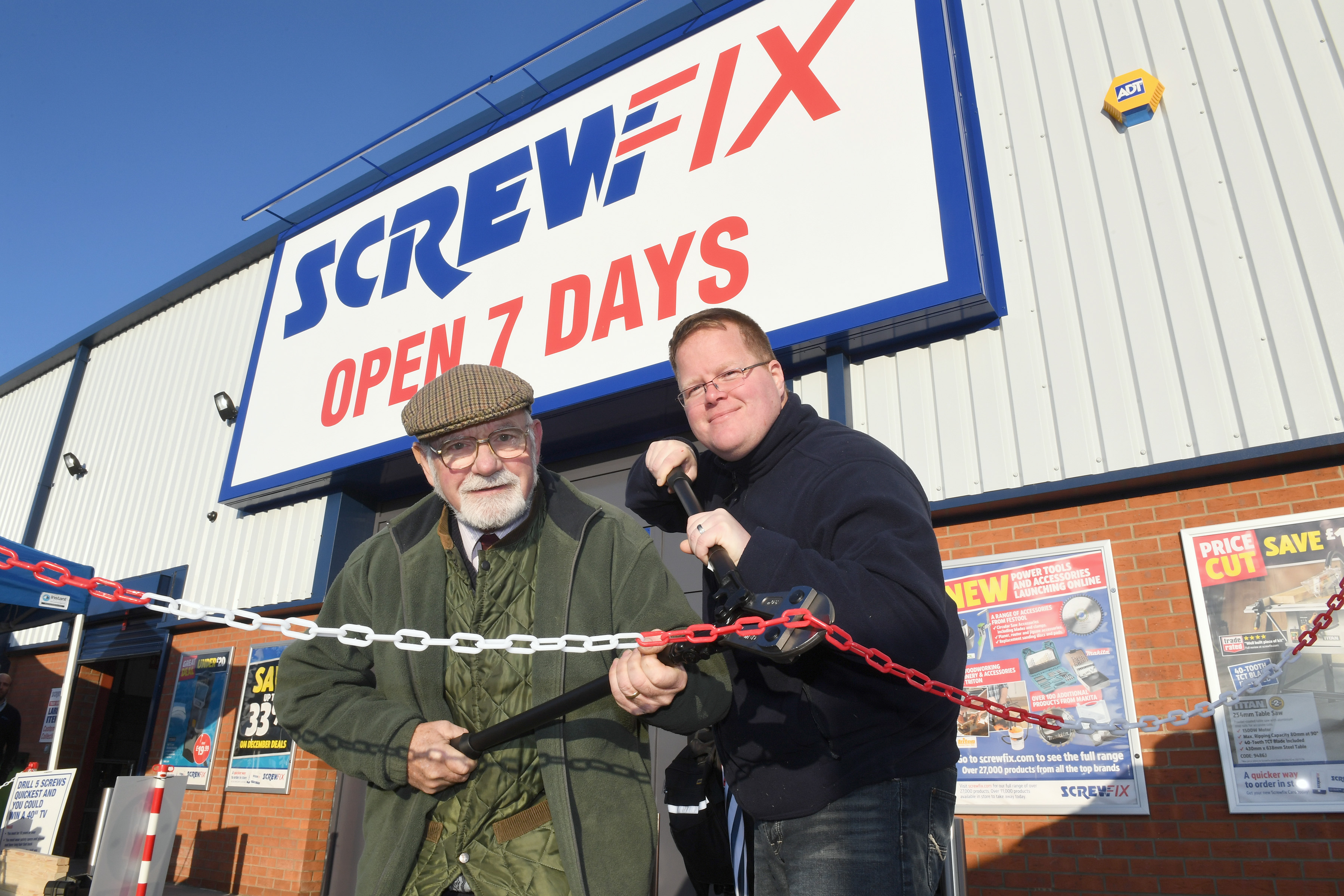 Screwfix opens its doors in Skegness