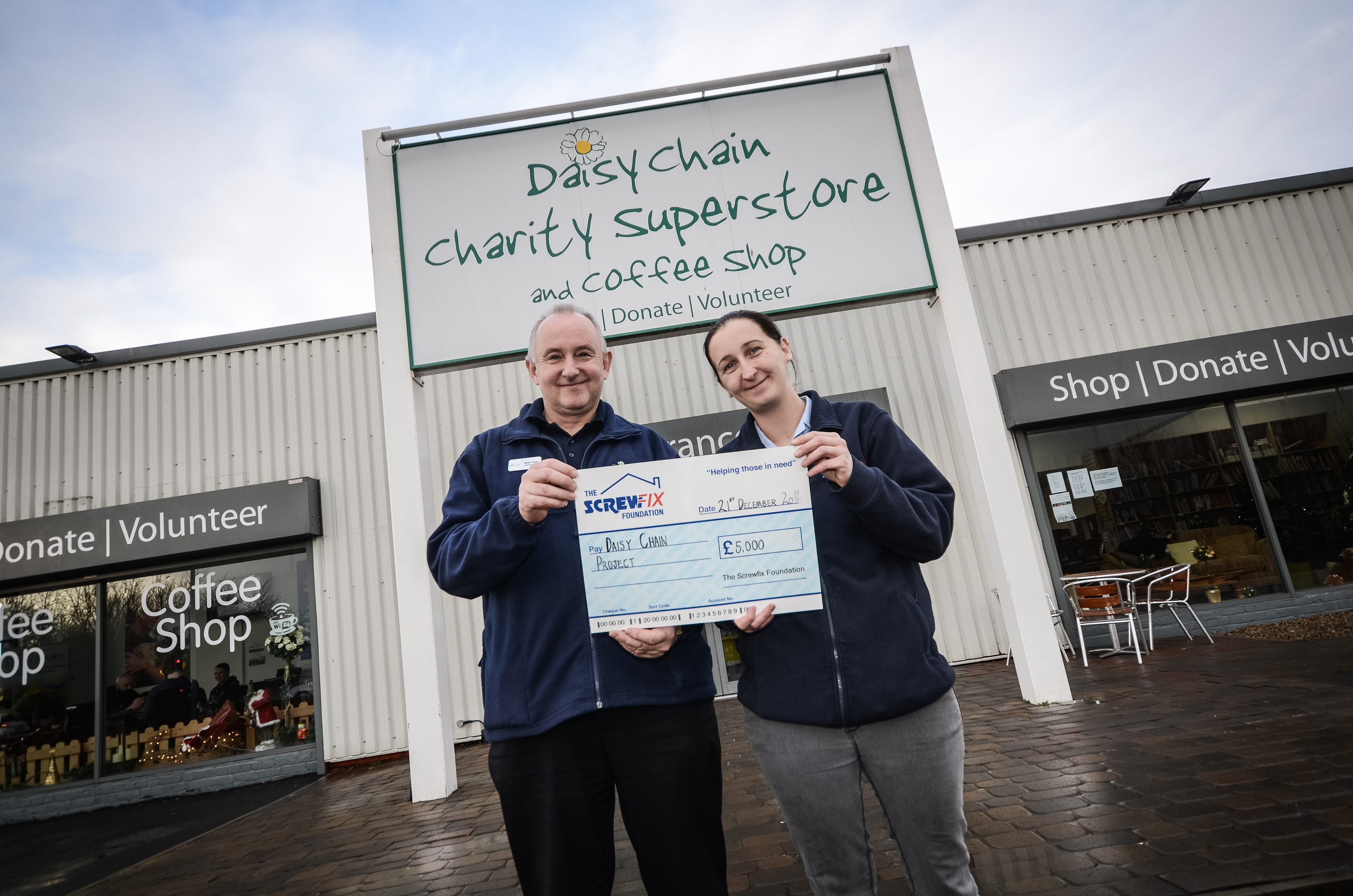 Daisy Chain Project gets a helping hand from The Screwfix Foundation