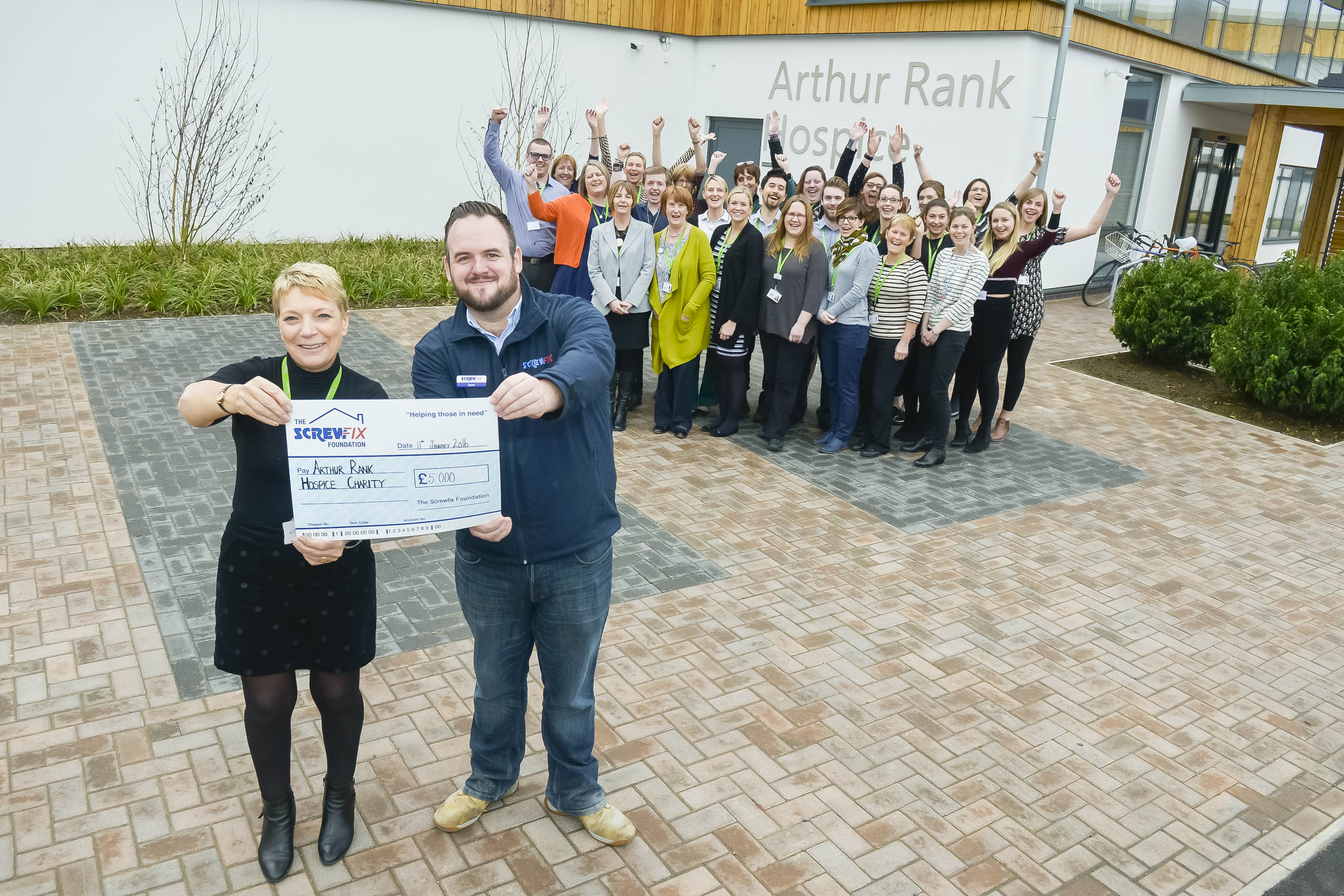 Cambridge based charity gets a helping hand from The Screwfix Foundation