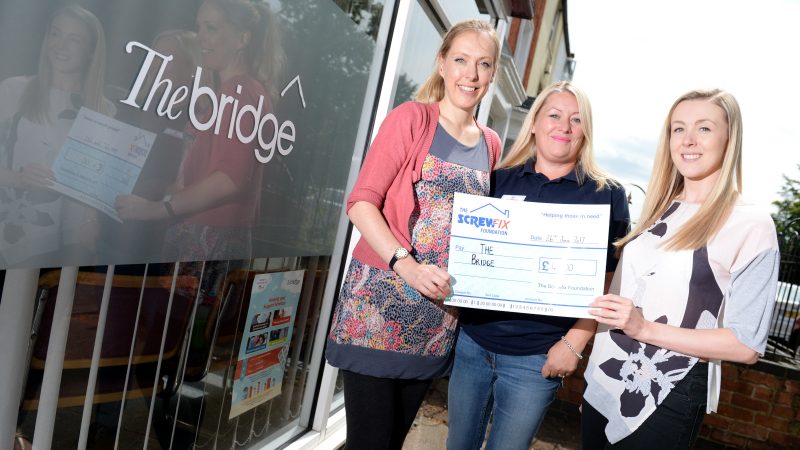 Loughborough based charity gets a helping hand from the Screwfix Foundation