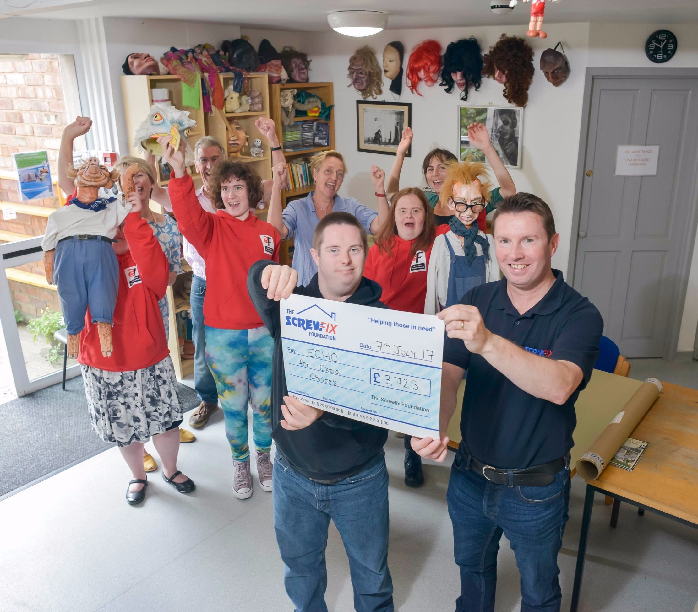 The Screwfix Foundation supports Echo for Extra Choices in Herefordshire