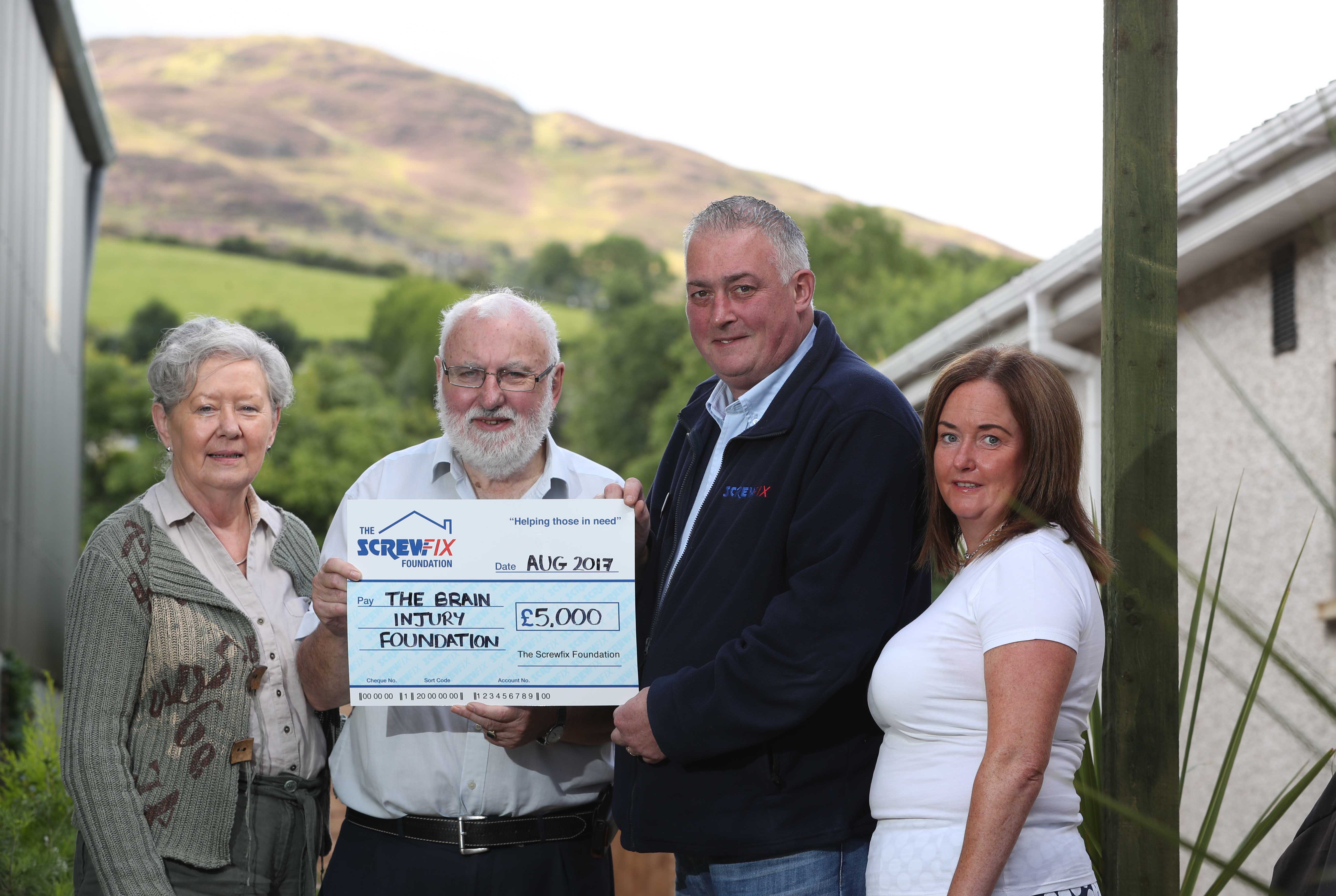 Newry based charity gets a helping hand from the Screwfix Foundation
