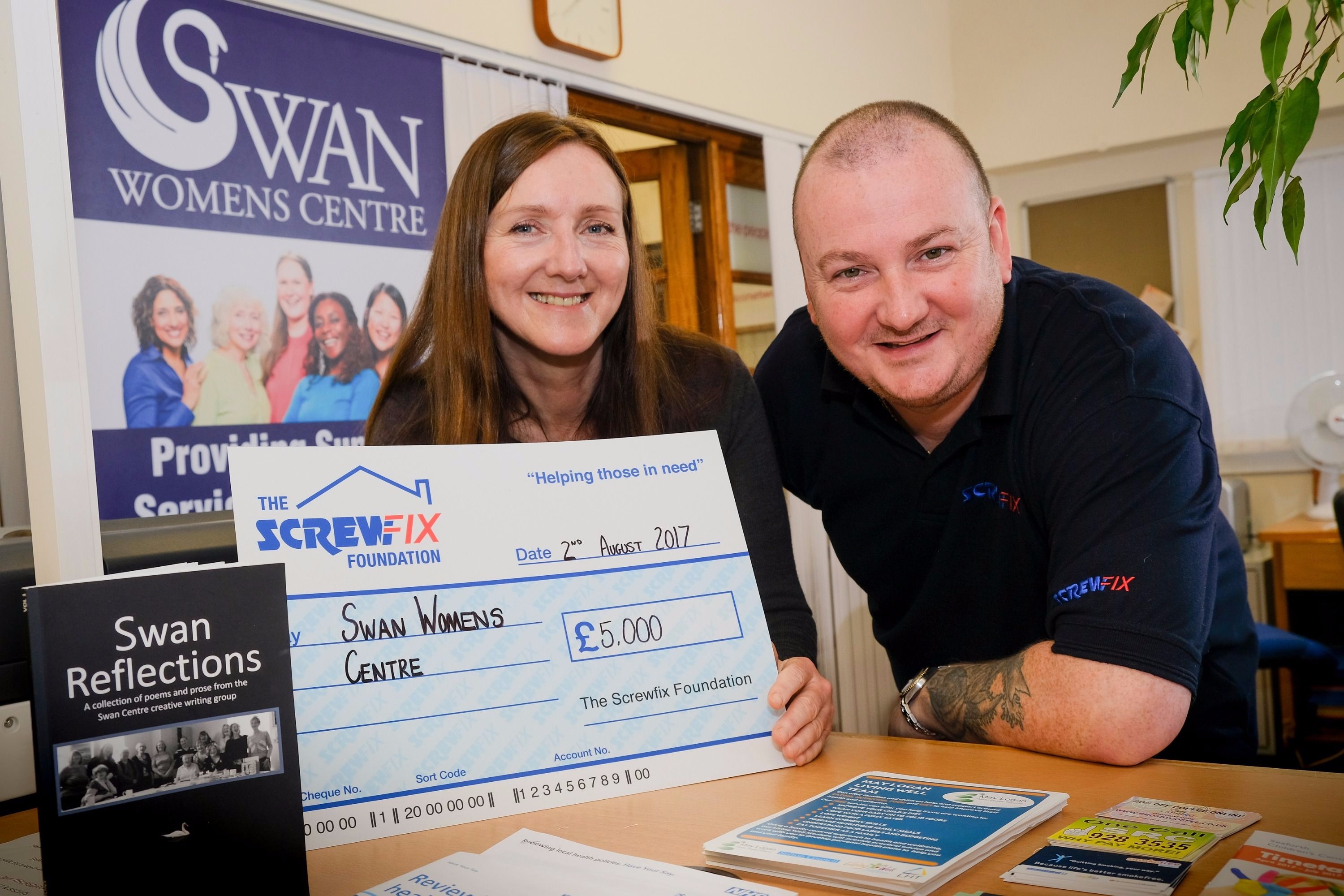 Swan Women’s Centre Gets a Helping Hand From The Screwfix Foundation