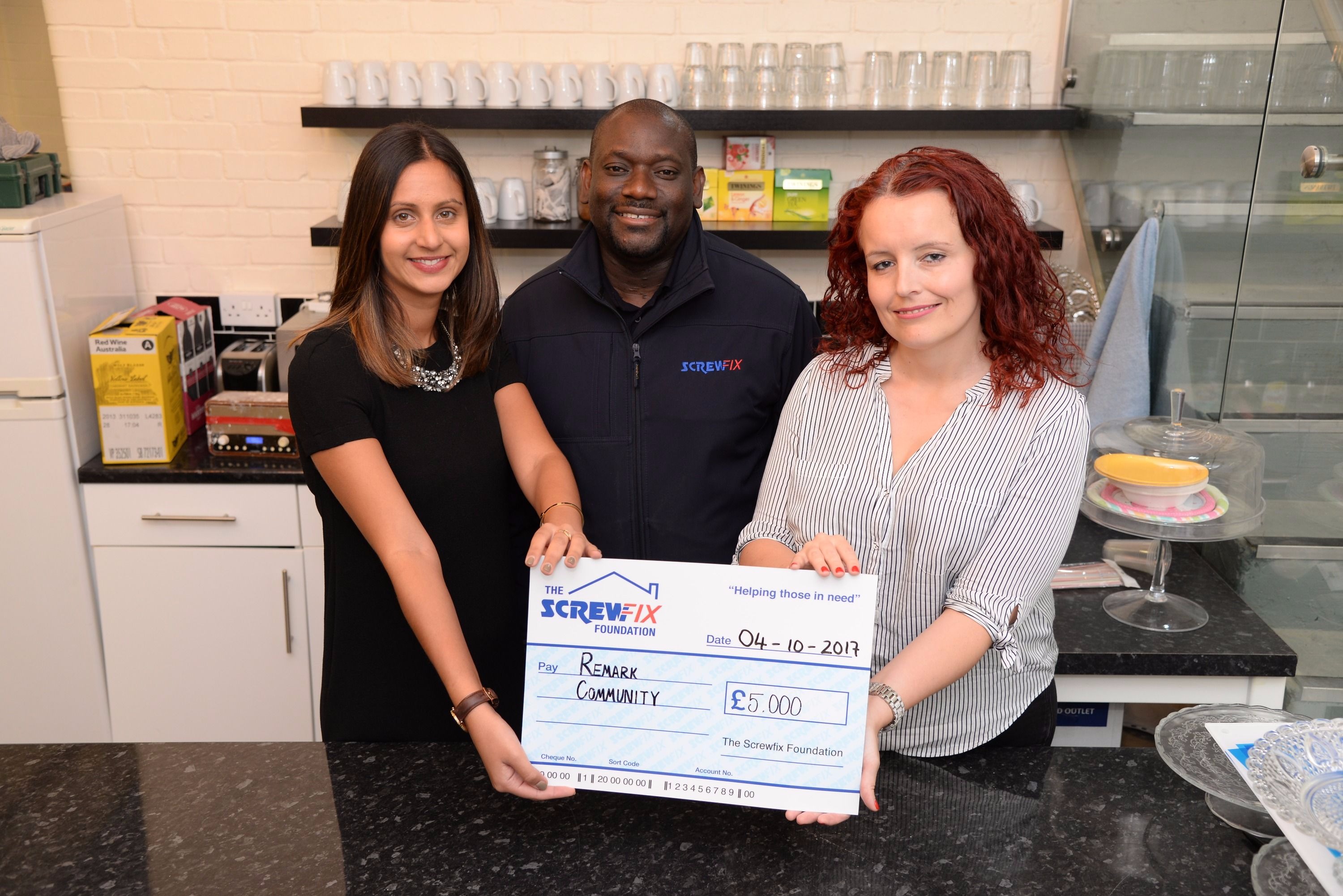 Remark! Community Gets a Helping Hand From The Screwfix Foundation