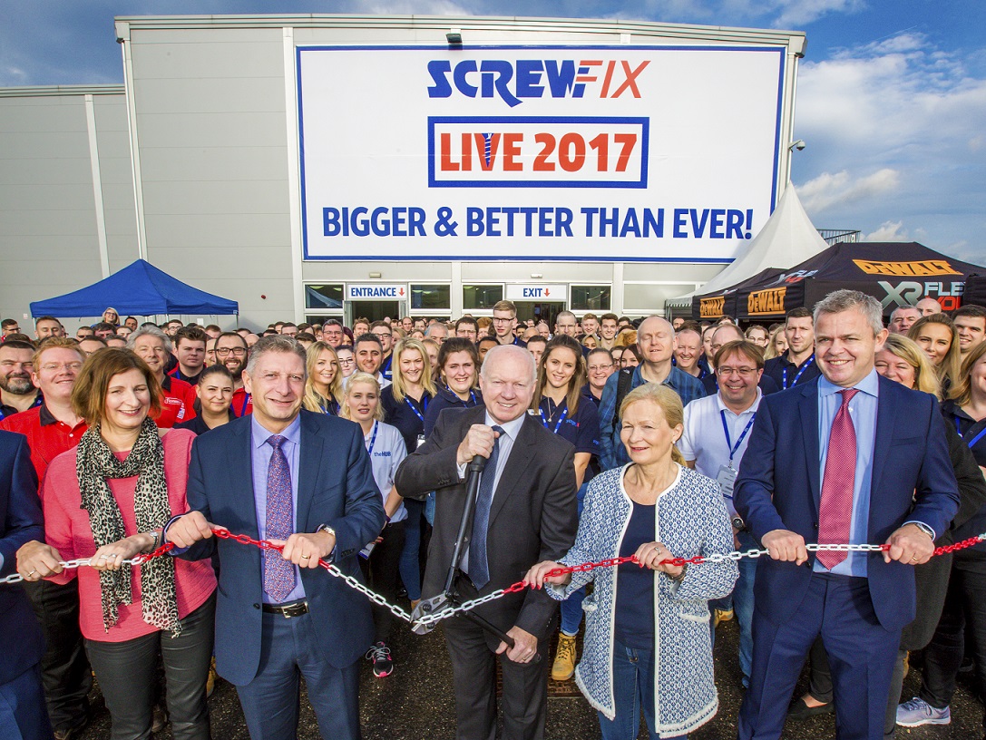 Screwfix Live is open for business!