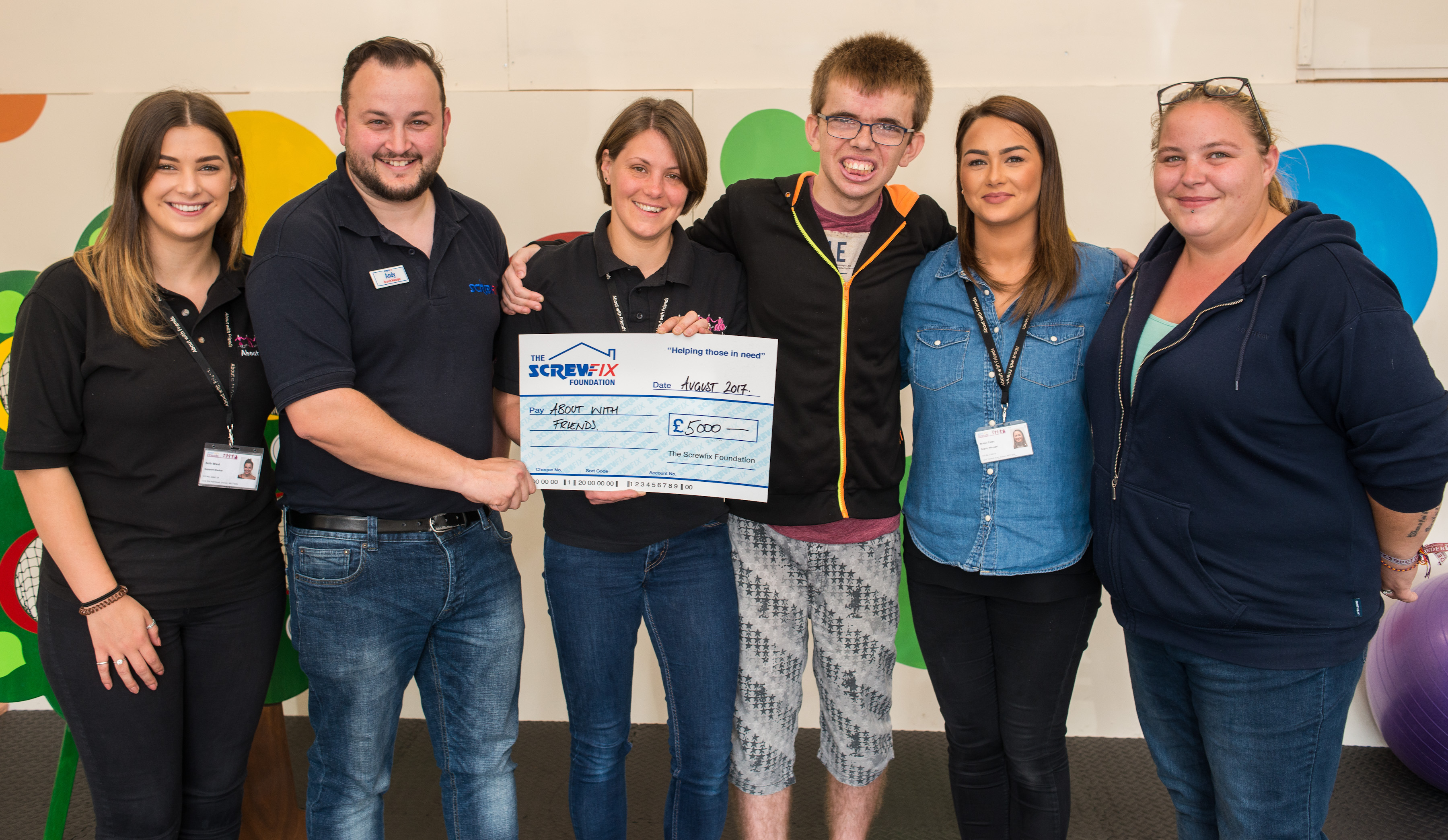 About With Friends gets a helping hand from the Screwfix Foundation