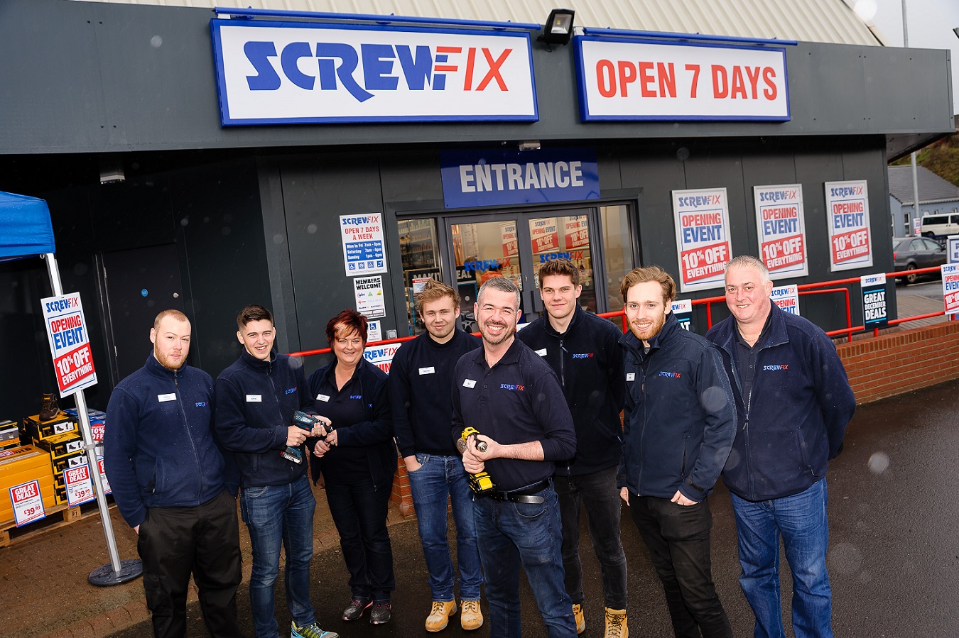 Omagh Screwfix Store is declared a runaway success