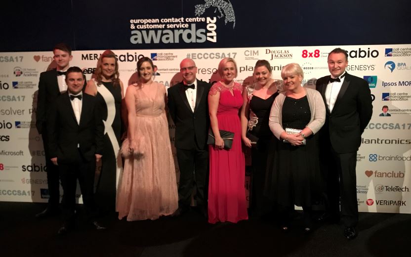 Screwfix Highly Commended in European Contact Centre Award