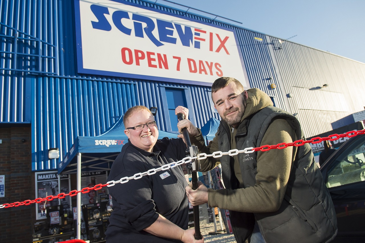 Screwfix opens its doors in Southampton