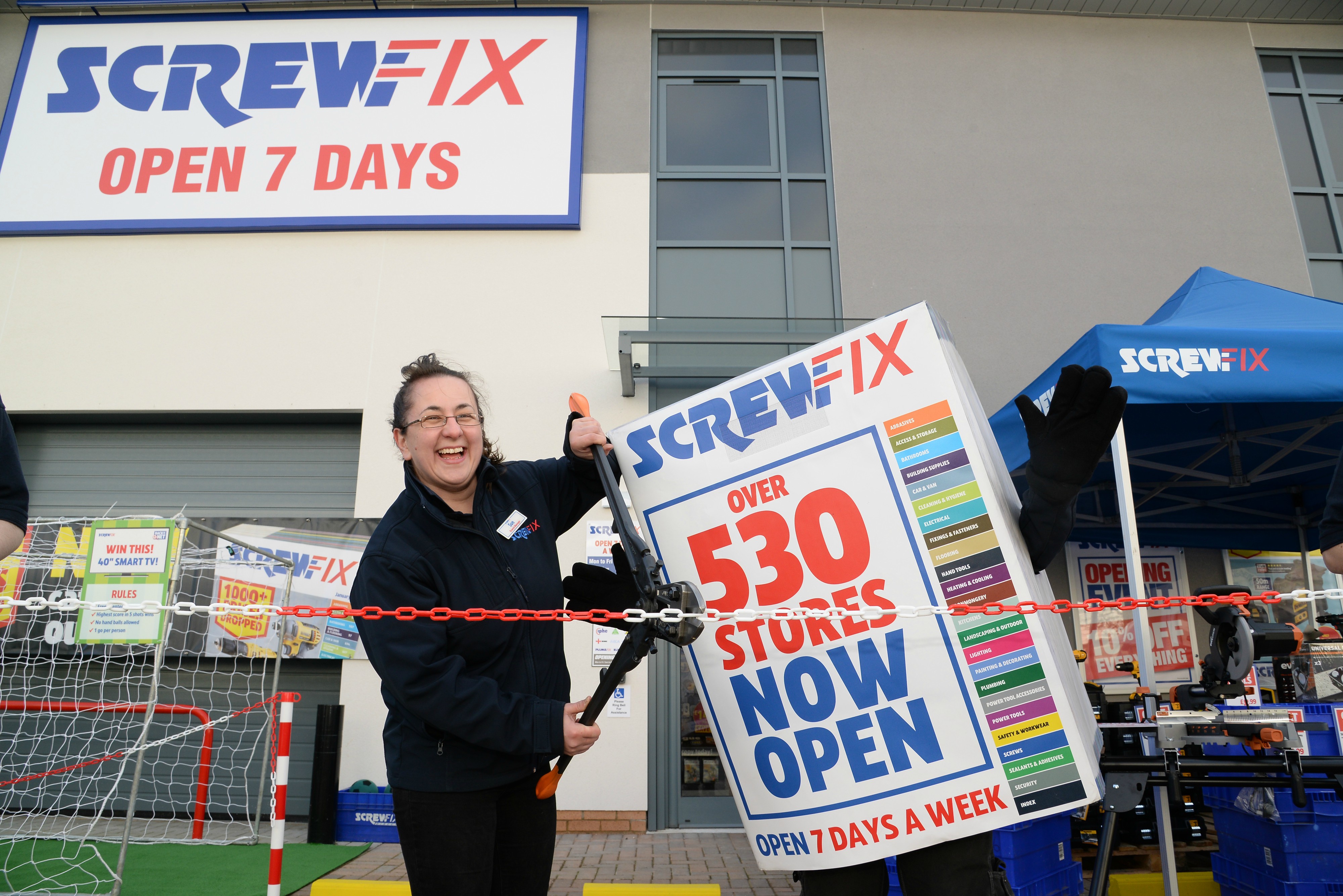 Screwfix opens its doors in Chesham
