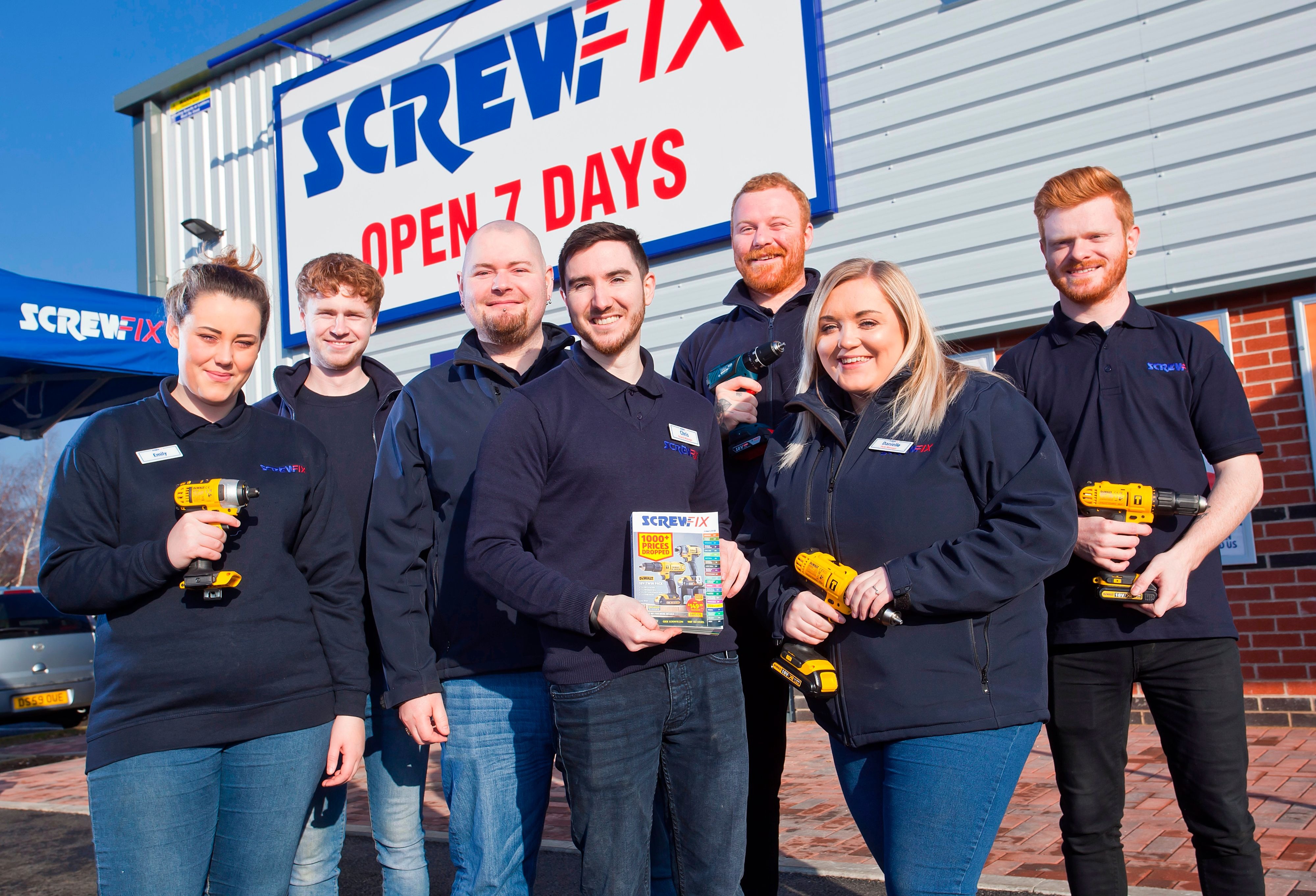 Screwfix opens its doors in Selby